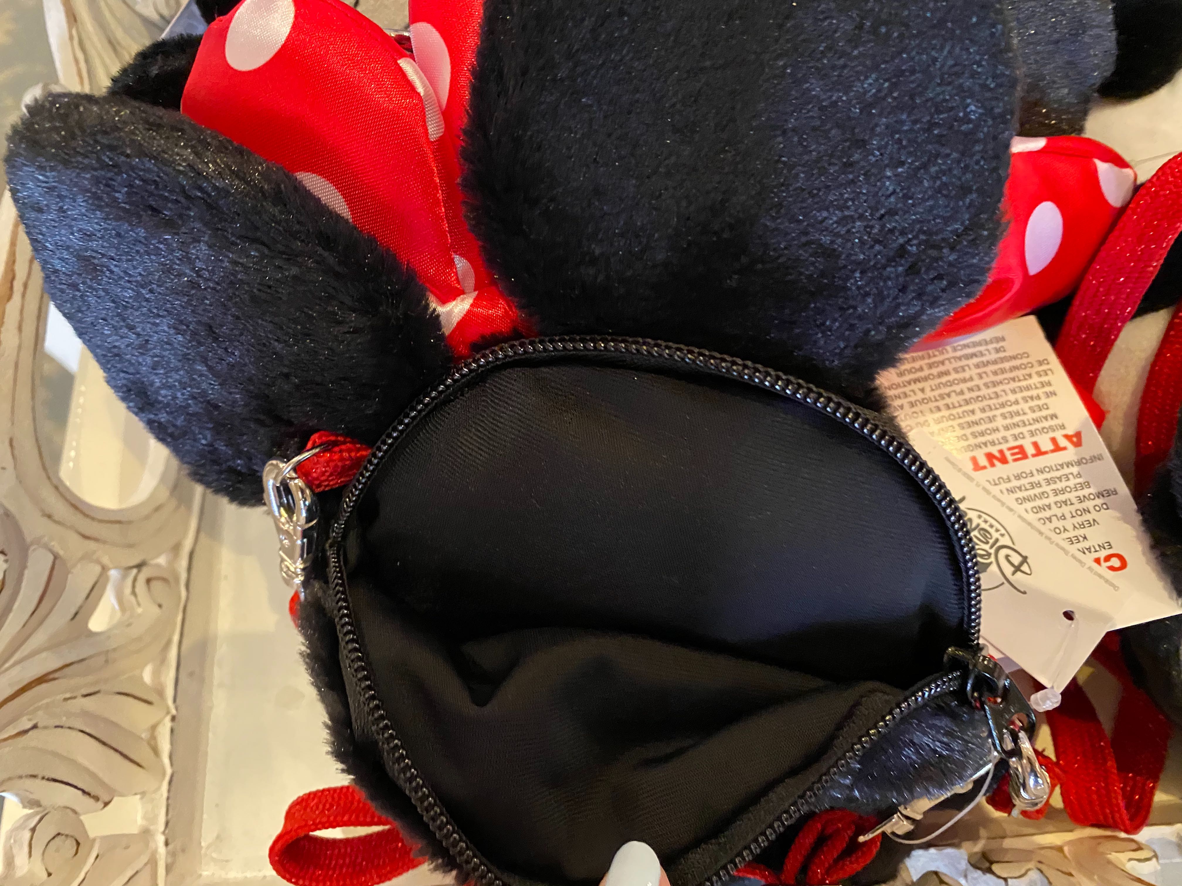 minnie mouse wristlet