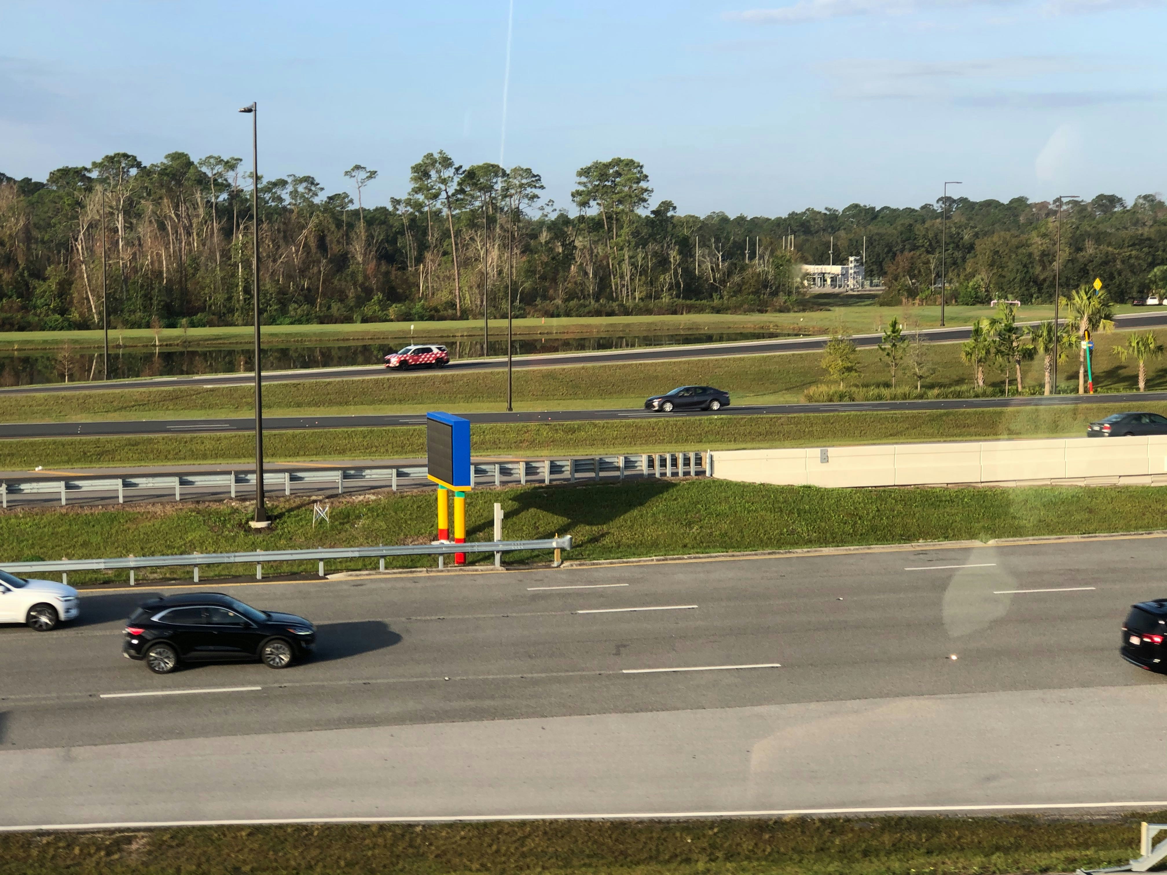 Magic Kingdom Toll Plaza Variable Message Sign to Aid Guests Installed 