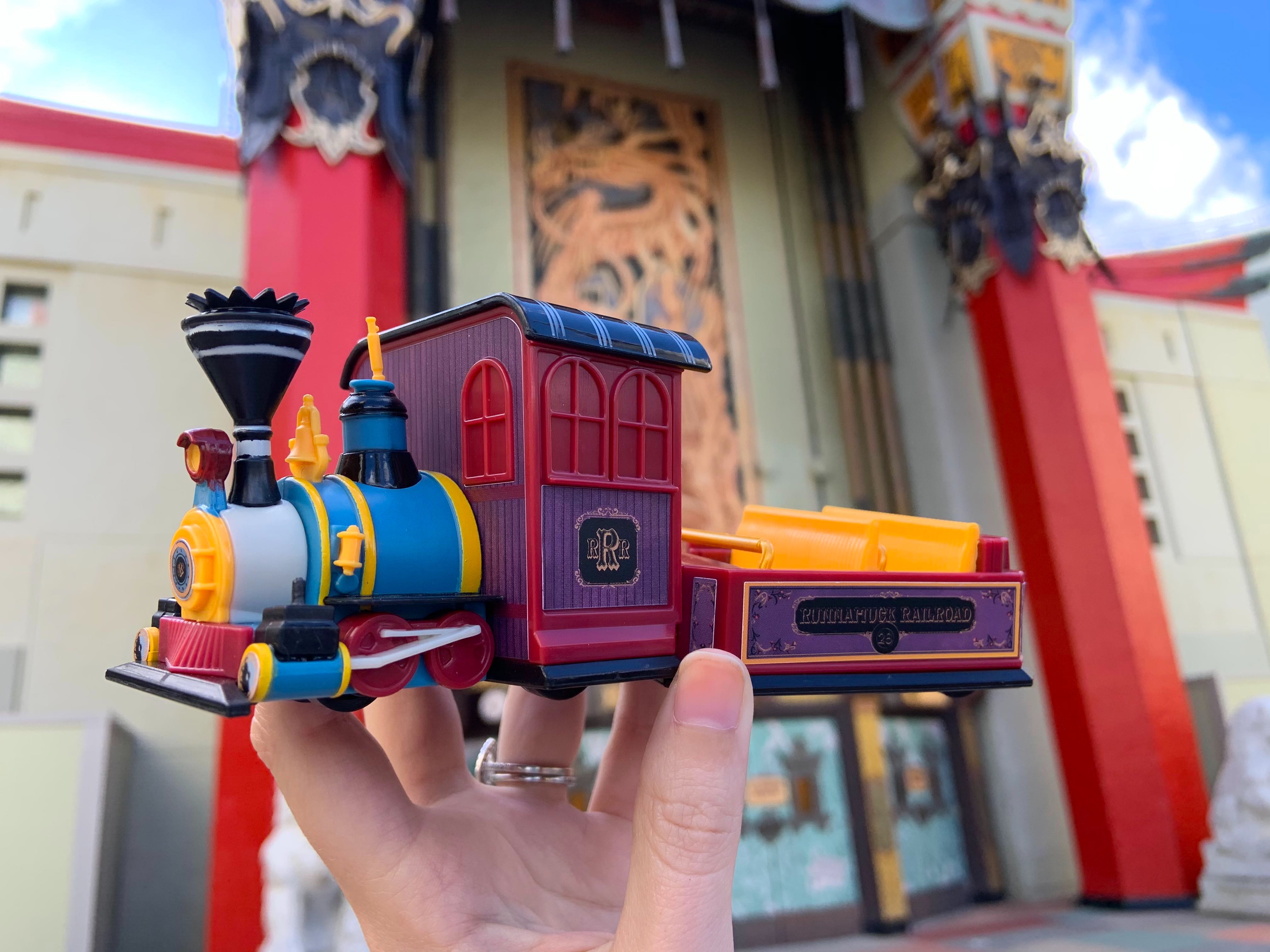 mickey and minnie train set