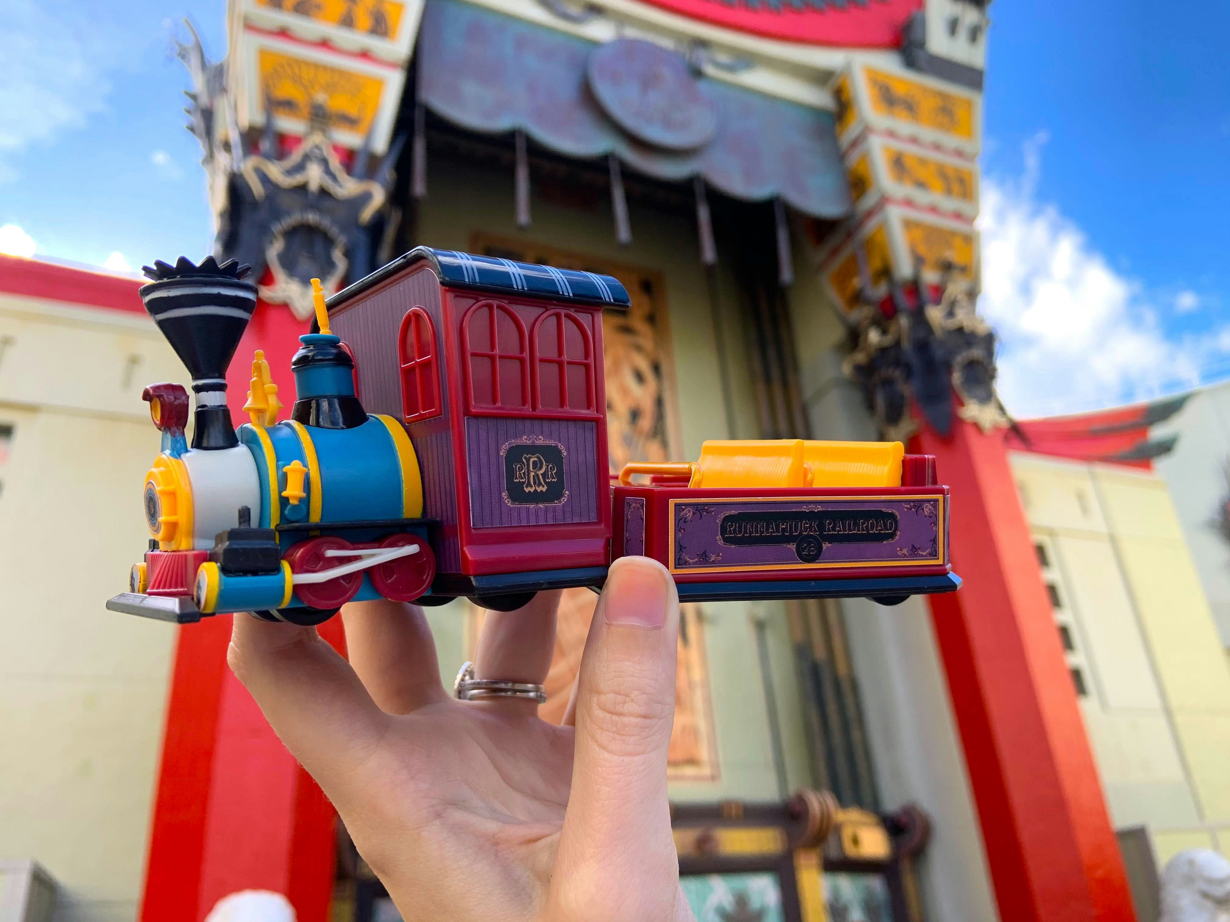 PHOTOS: New Mickey & Minnie's Runaway Railway Ride Vehicle Toy Train ...