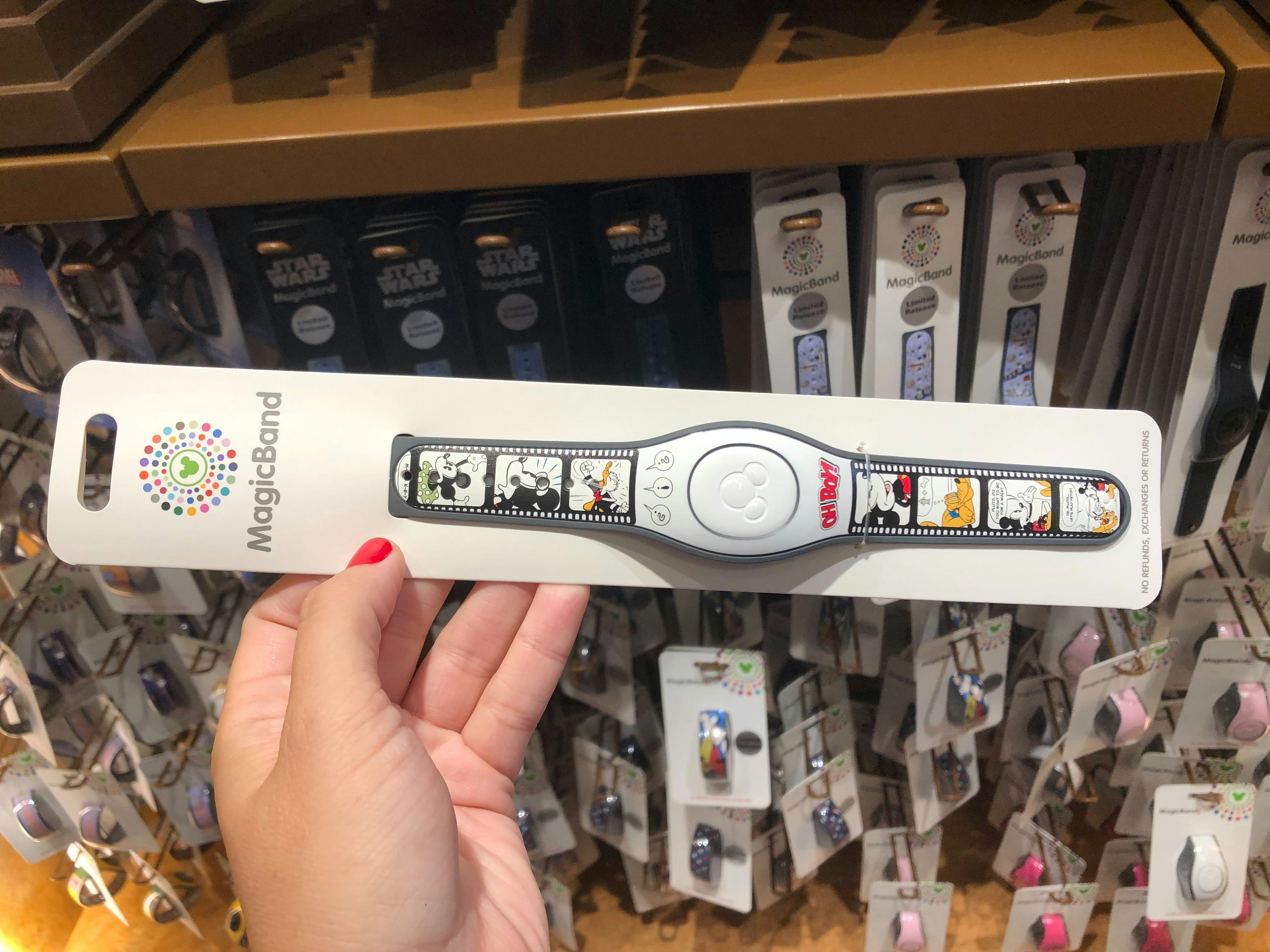 Classic Mickey Mouse Film Strip MagicBand - $24.99