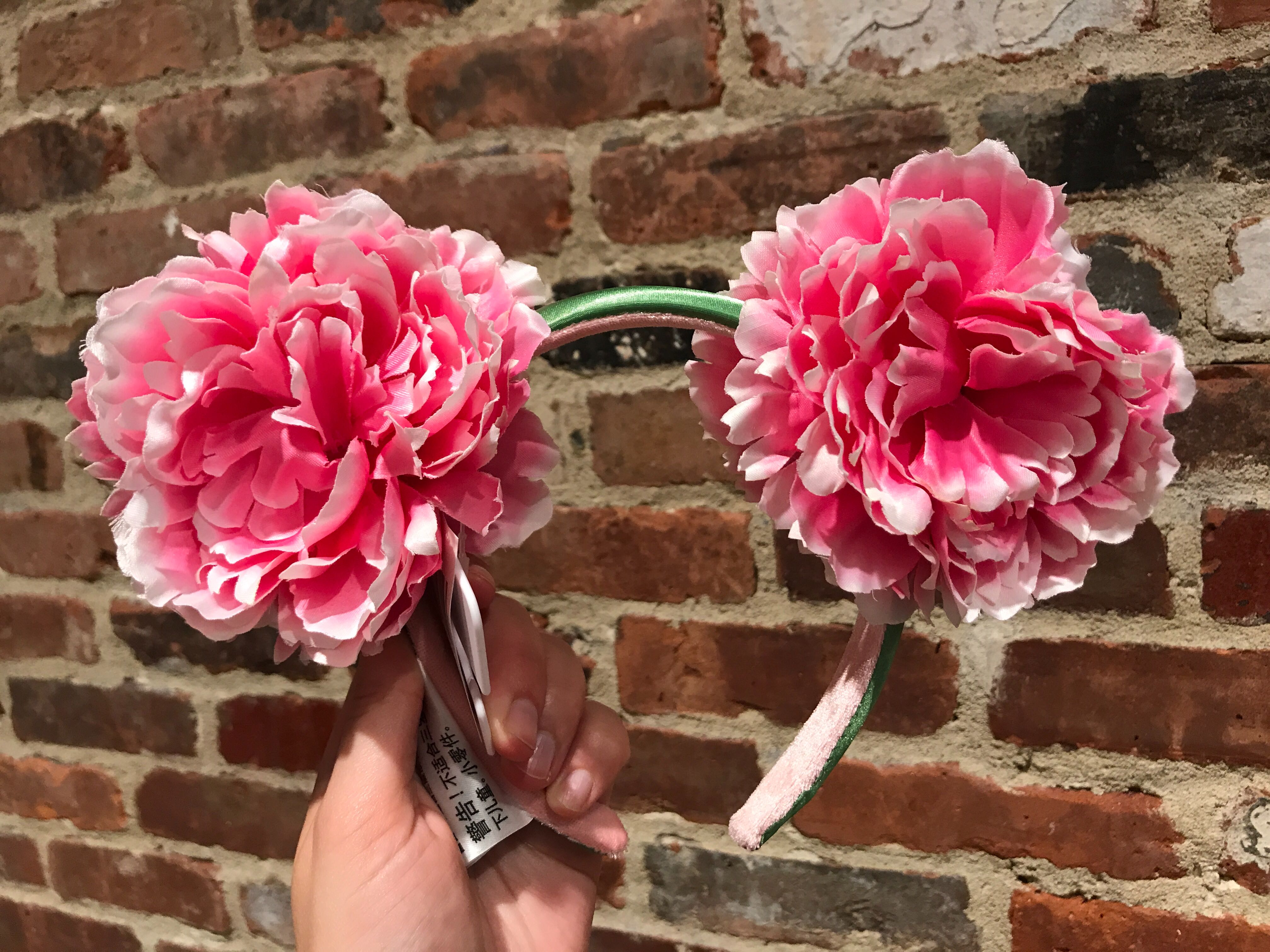PHOTOS: New Pink Peony Minnie Mouse Ear Headbands Arrive at