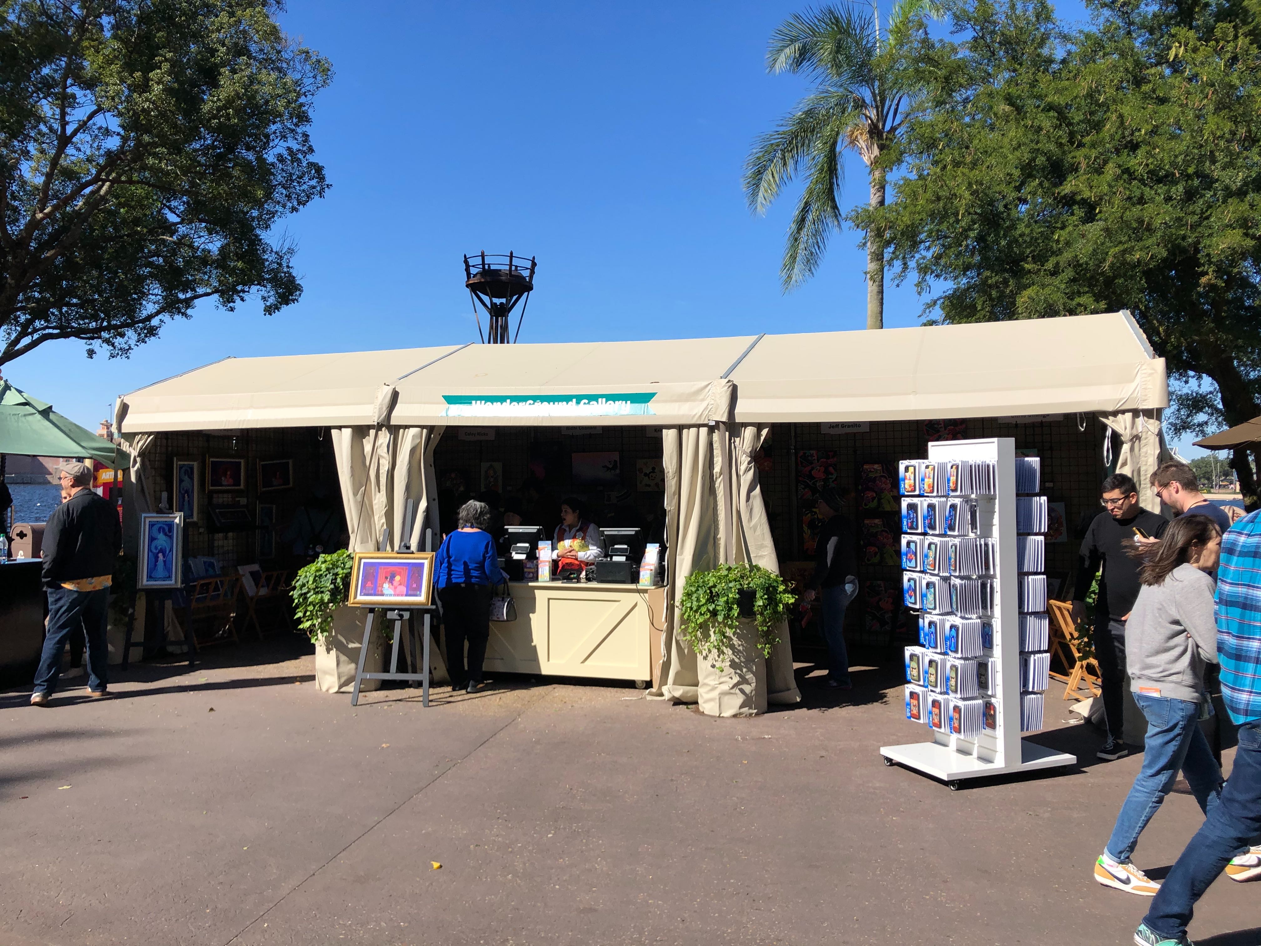 festival of the arts wonderground tent