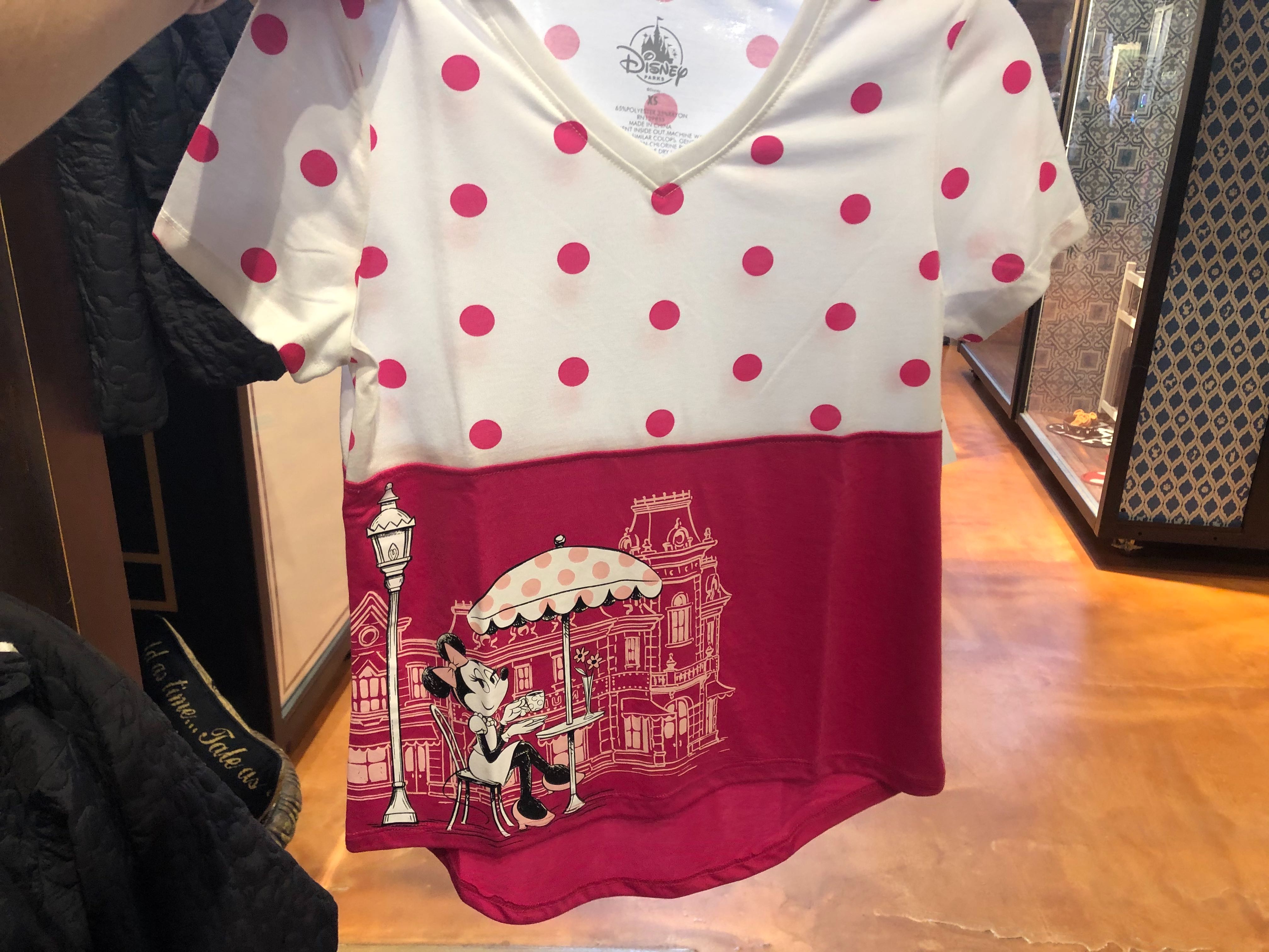 Rock The Dots Women's Main Street USA Minnie T-Shirt