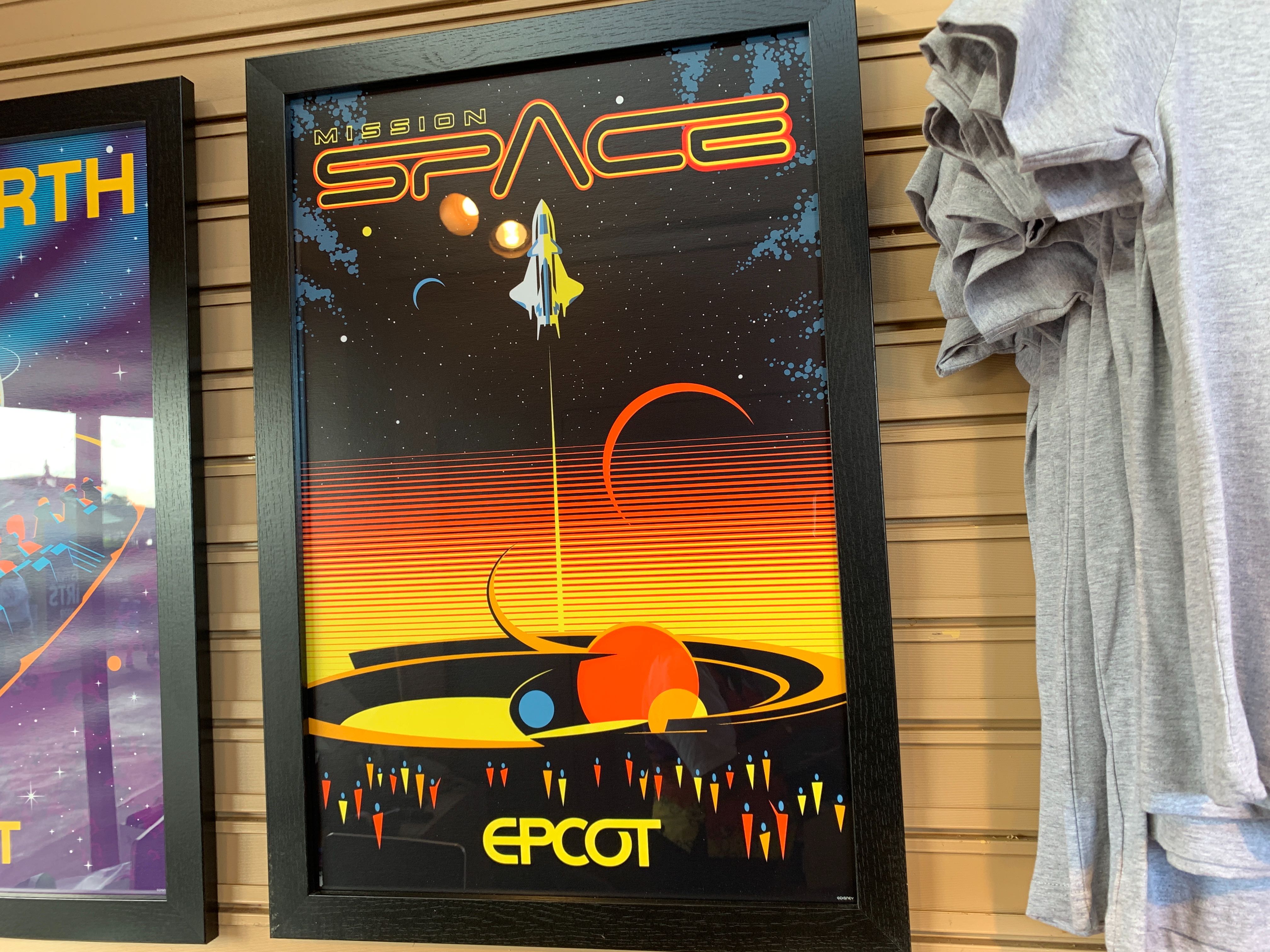 Epcot authentic Center 1982 Poster #00 - Spaceship Earth - Limited Edition 100 - D23 Expo