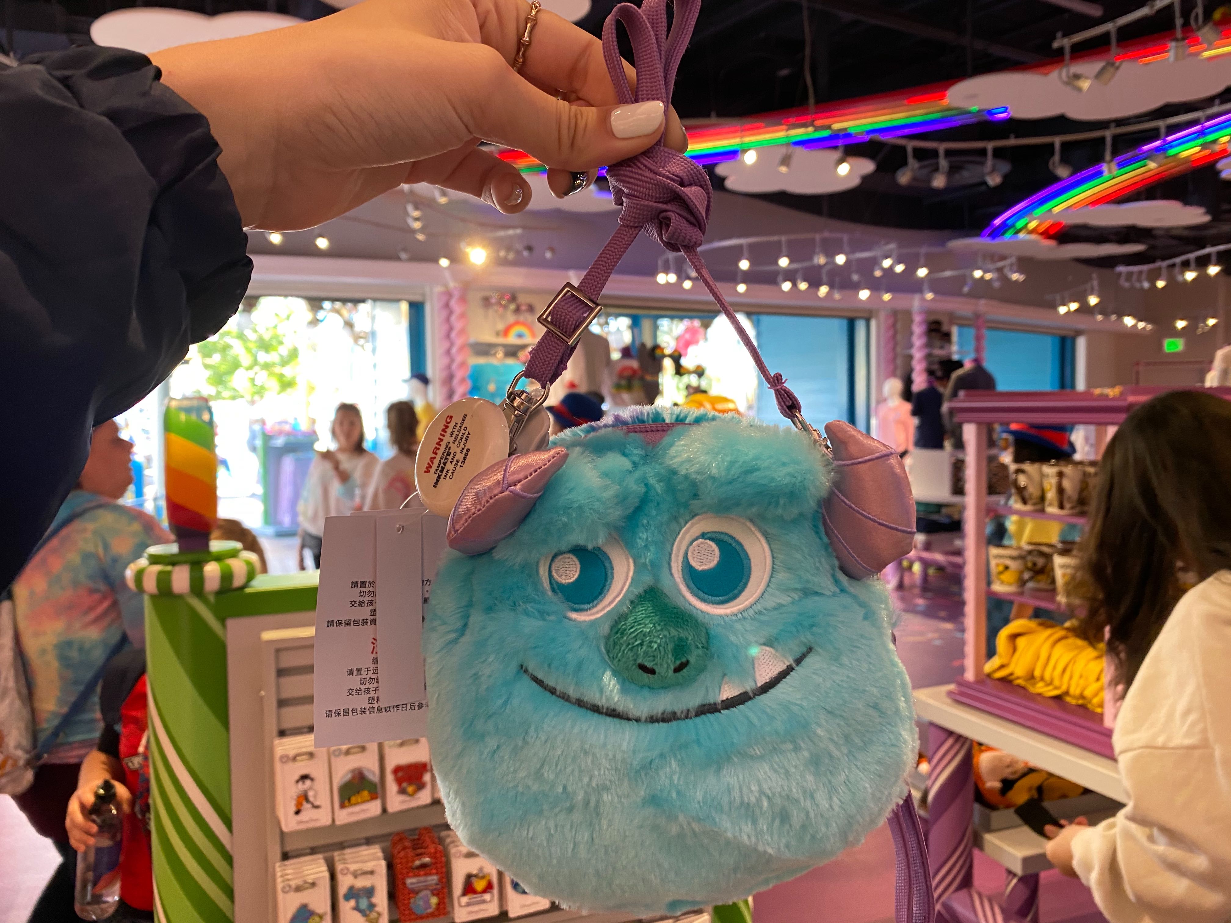 PHOTOS New PIXAR Character Purses Mike Wazowski Sulley Rainbow