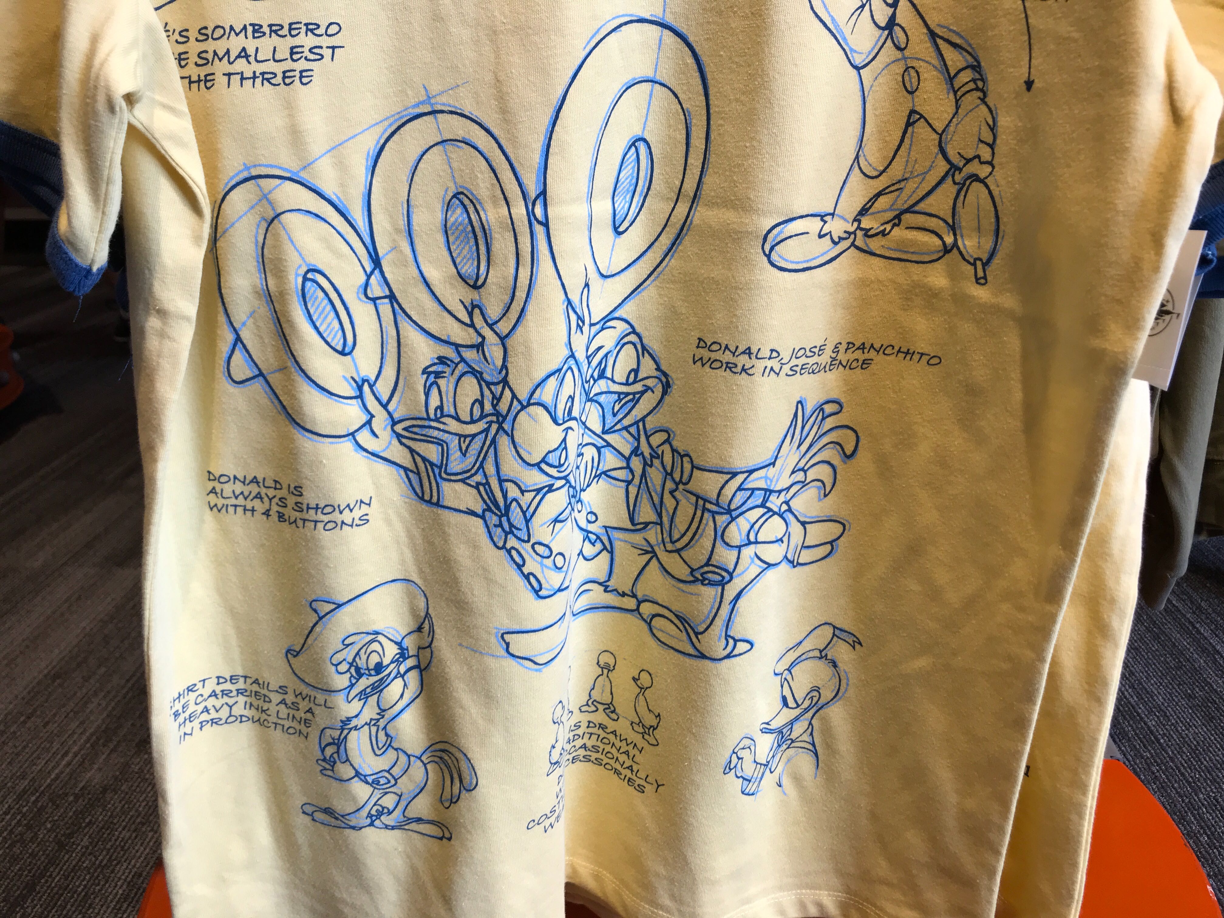 los tres caballeros shirt