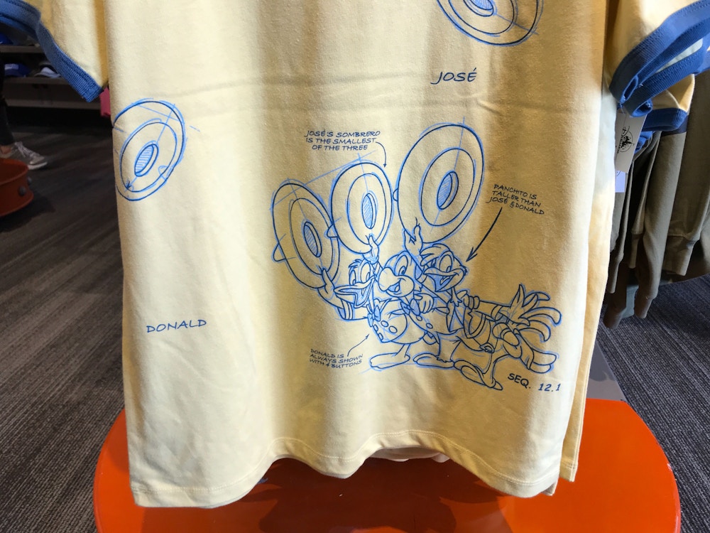 three caballeros animation t shirt mousegear epcot 5.jpg?auto=compress%2Cformat&fit=scale&h=750&ixlib=php 1.2