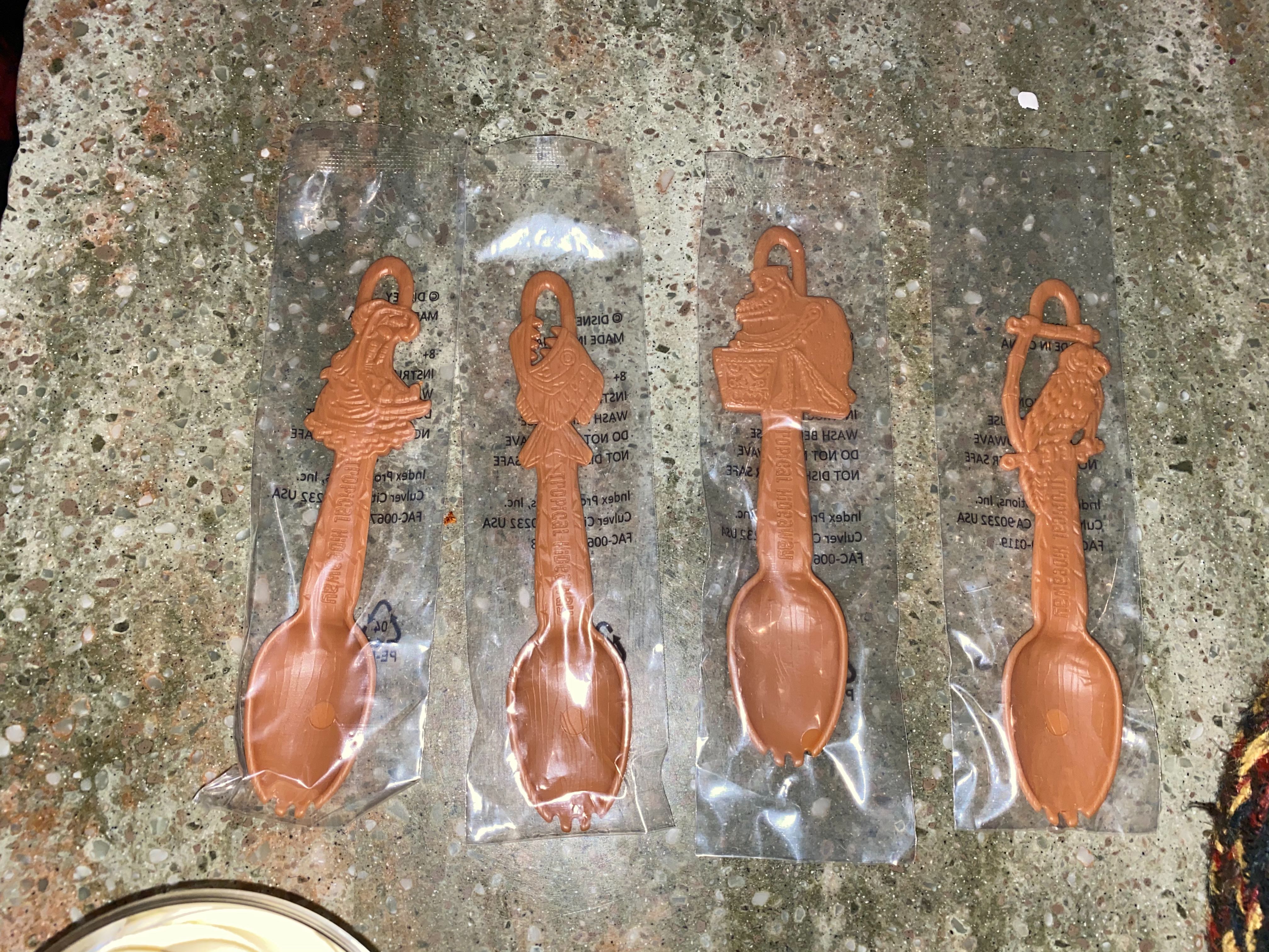 tropical-hideaway-tiki-bowl-sporks in wrappers