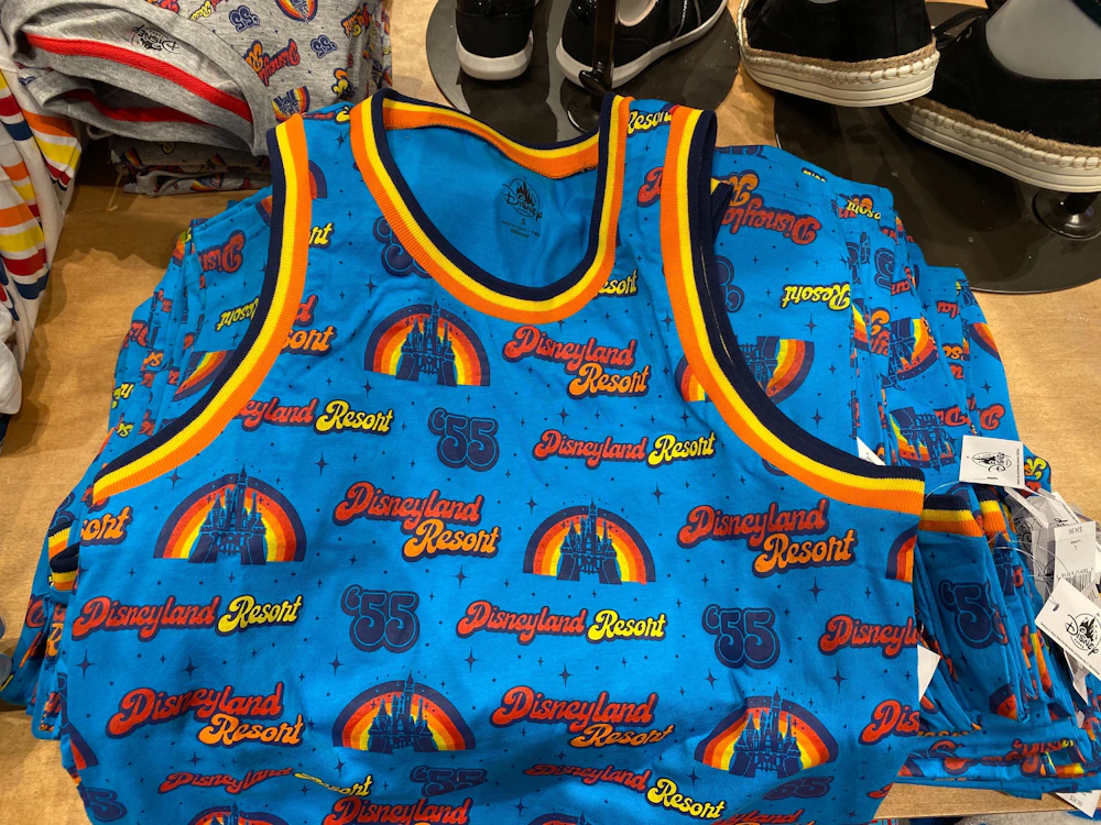disneyland resort blue tank top