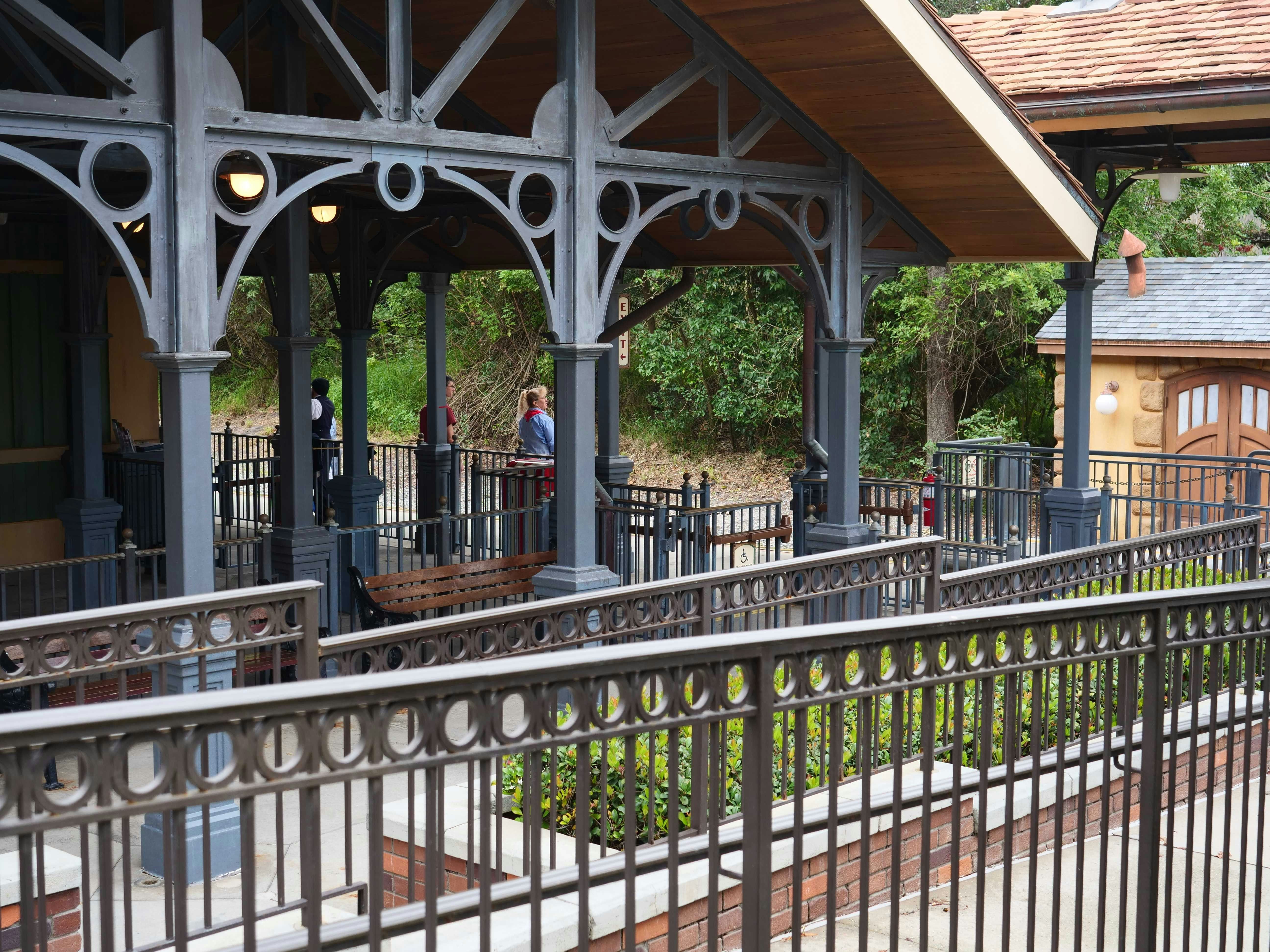 PHOTOS, VIDEO: Walt Disney World Railroad Train Exhibit Now Stationed in Fantasyland at the Magic Kingdom 7 wdw railroad fantasyland station move jan 220 2.jpg?auto=compress%2Cformat&ixlib=php 1.2