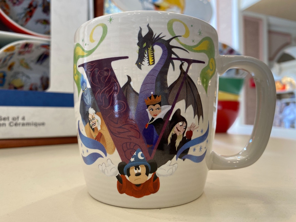 Disney Coffee Mug - Walt Disney World - Character Letters