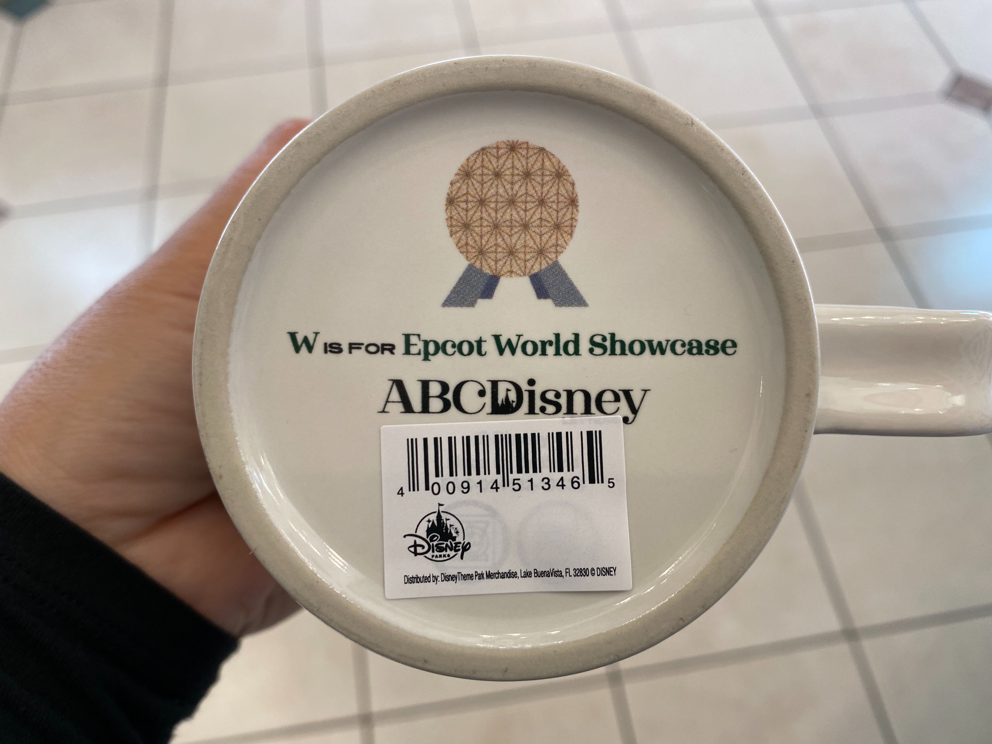 PHOTOS New "ABCDisney Letters" Mug Collection Featuring Attractions