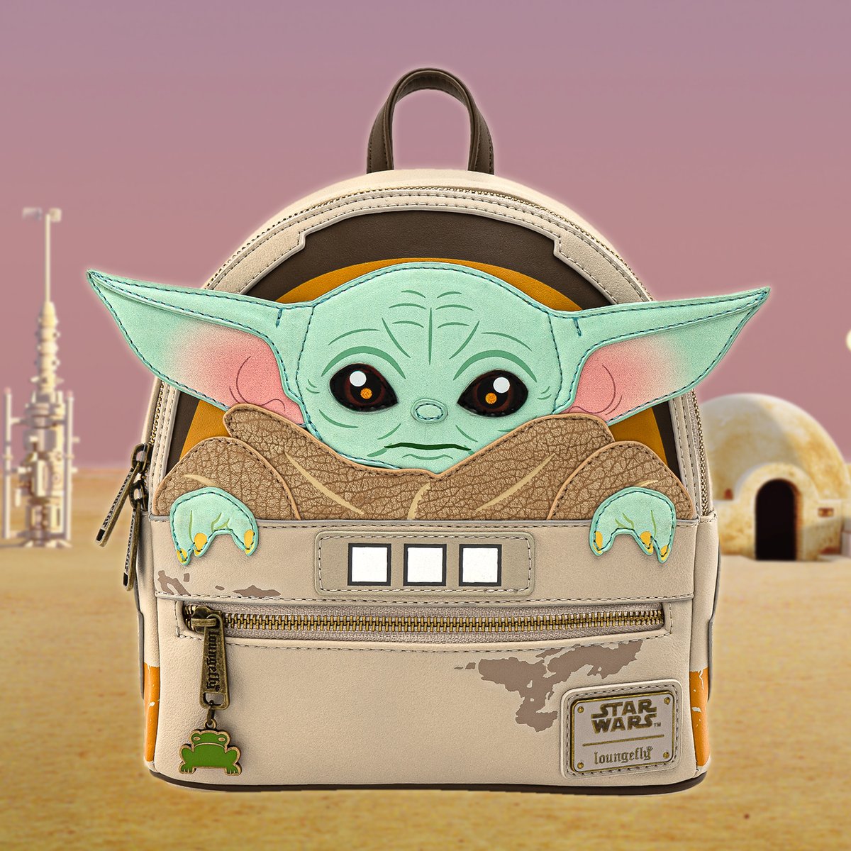 Baby yoda 2025 backpack loungefly