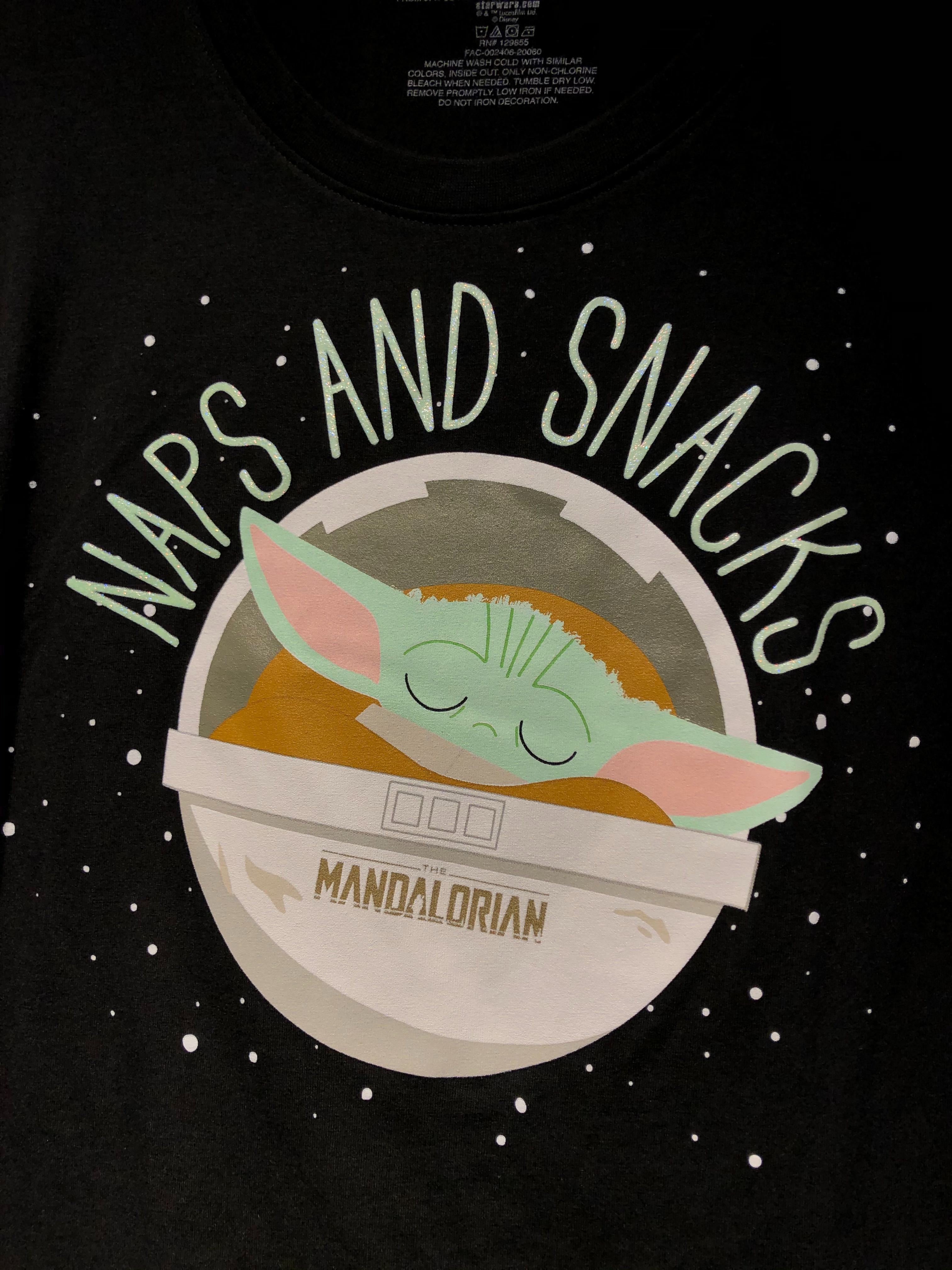 Baby yoda naps 2024 and snacks shirt