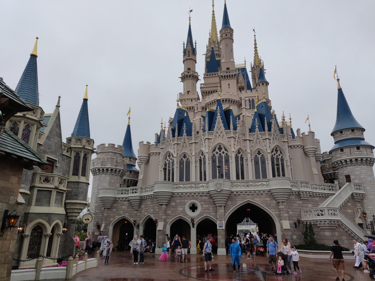 Cinderella Castle Backside