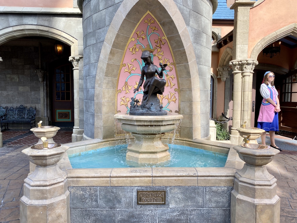 Cinderella fountain