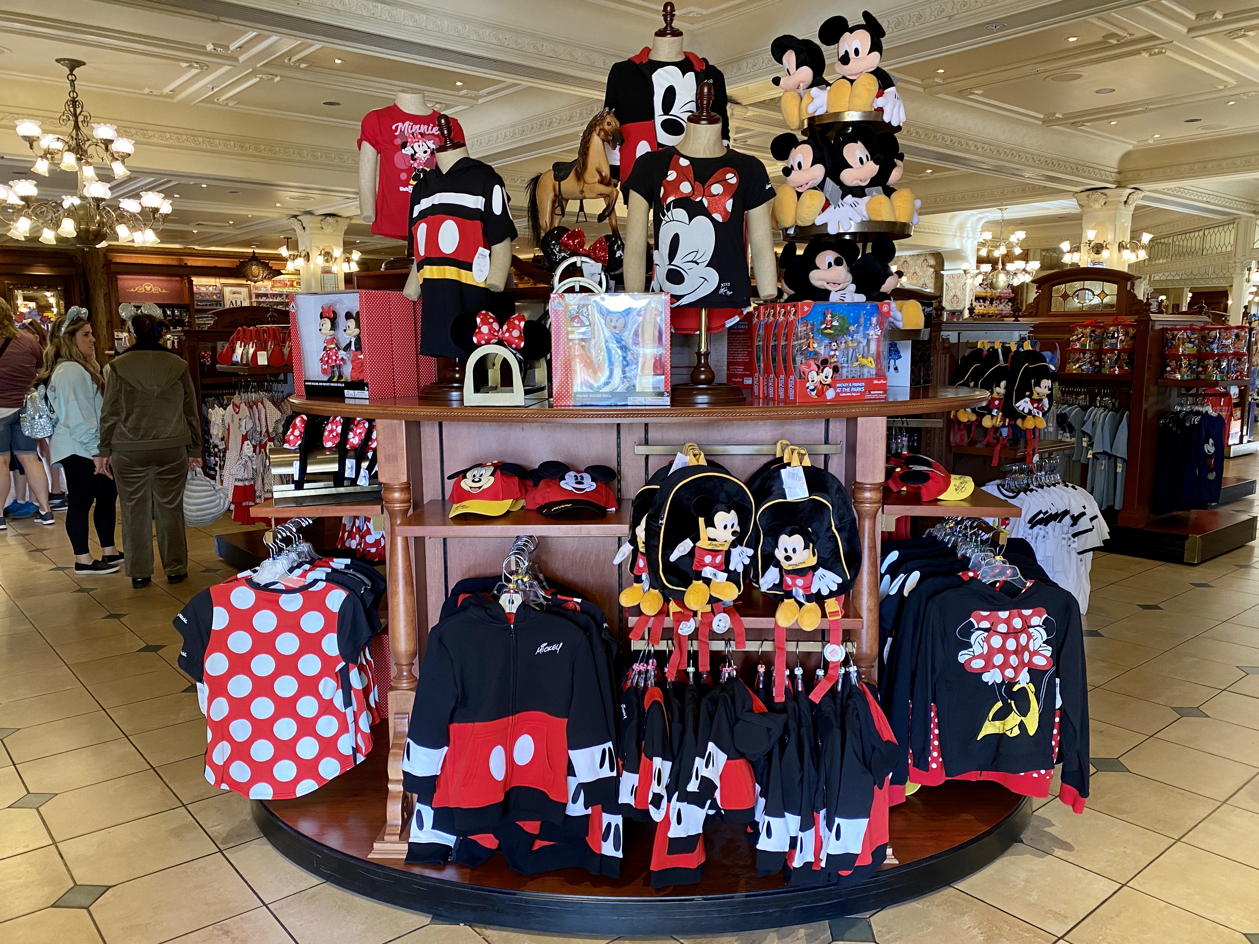 Mickey Mouse Merch display