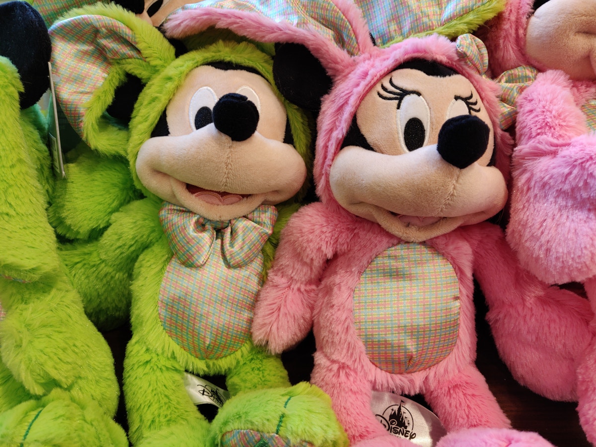 Easter Mickey and Minnie
