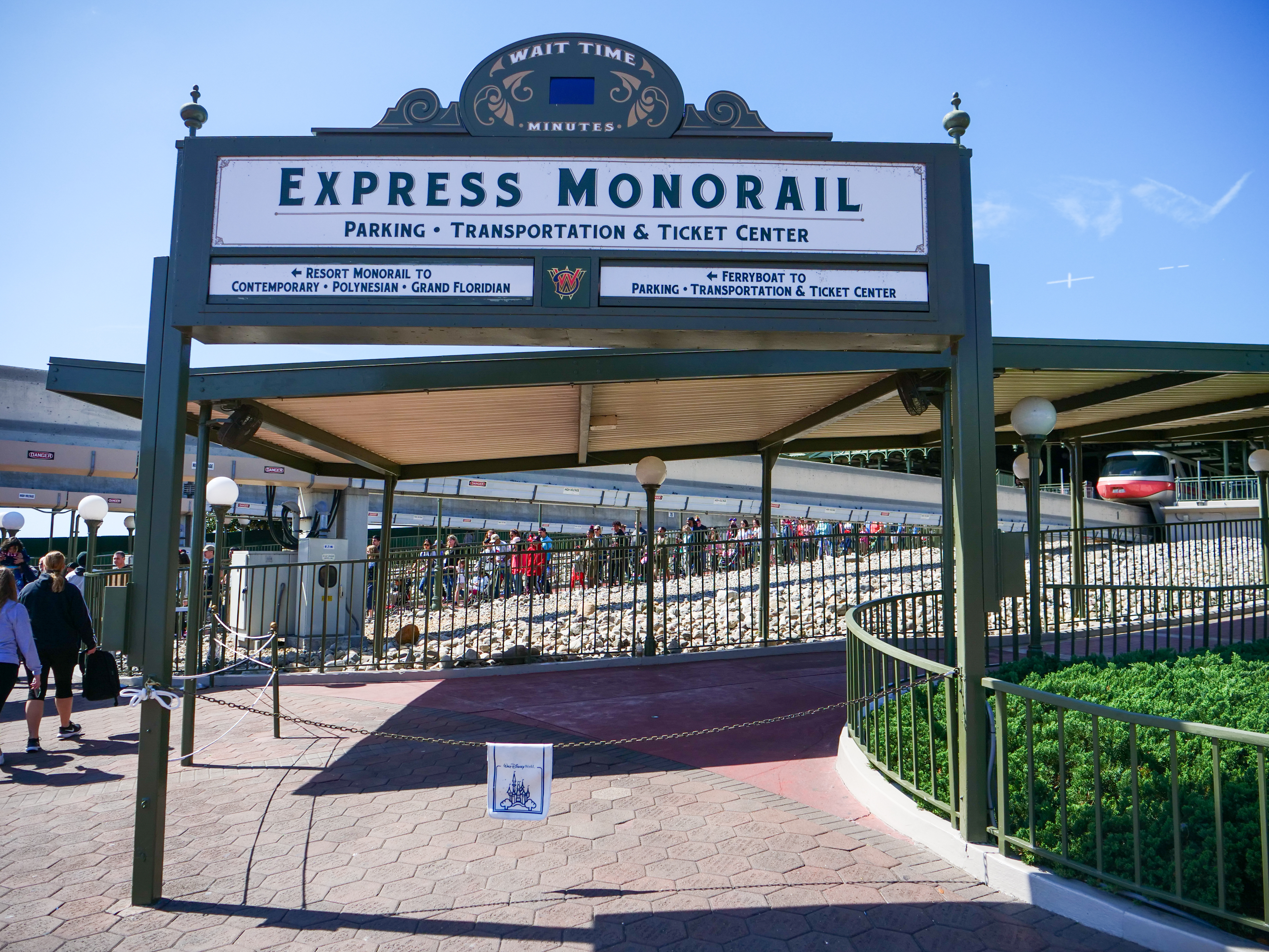 Express Monorail Closed