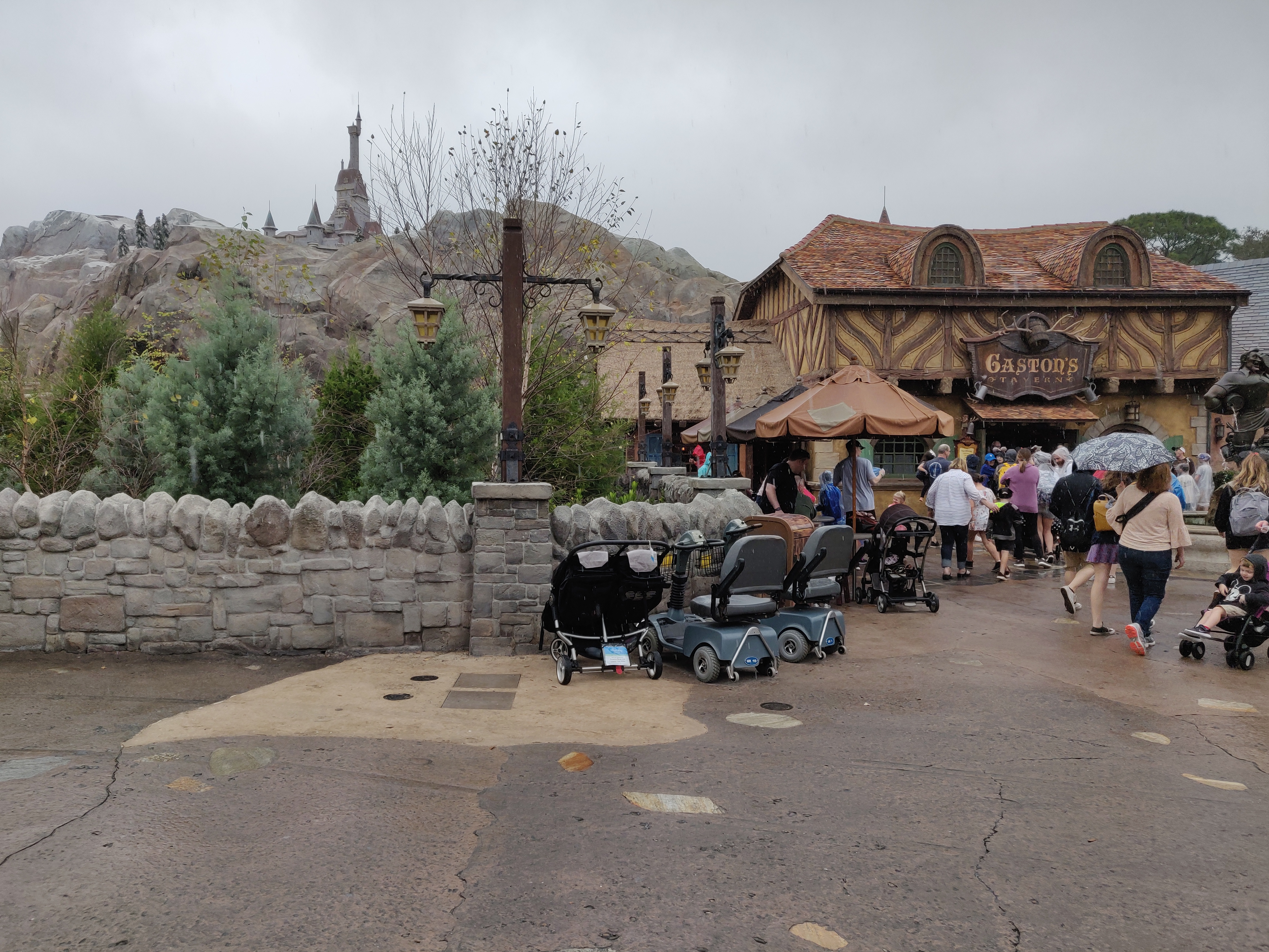 Fantasyland Construction Box Gone