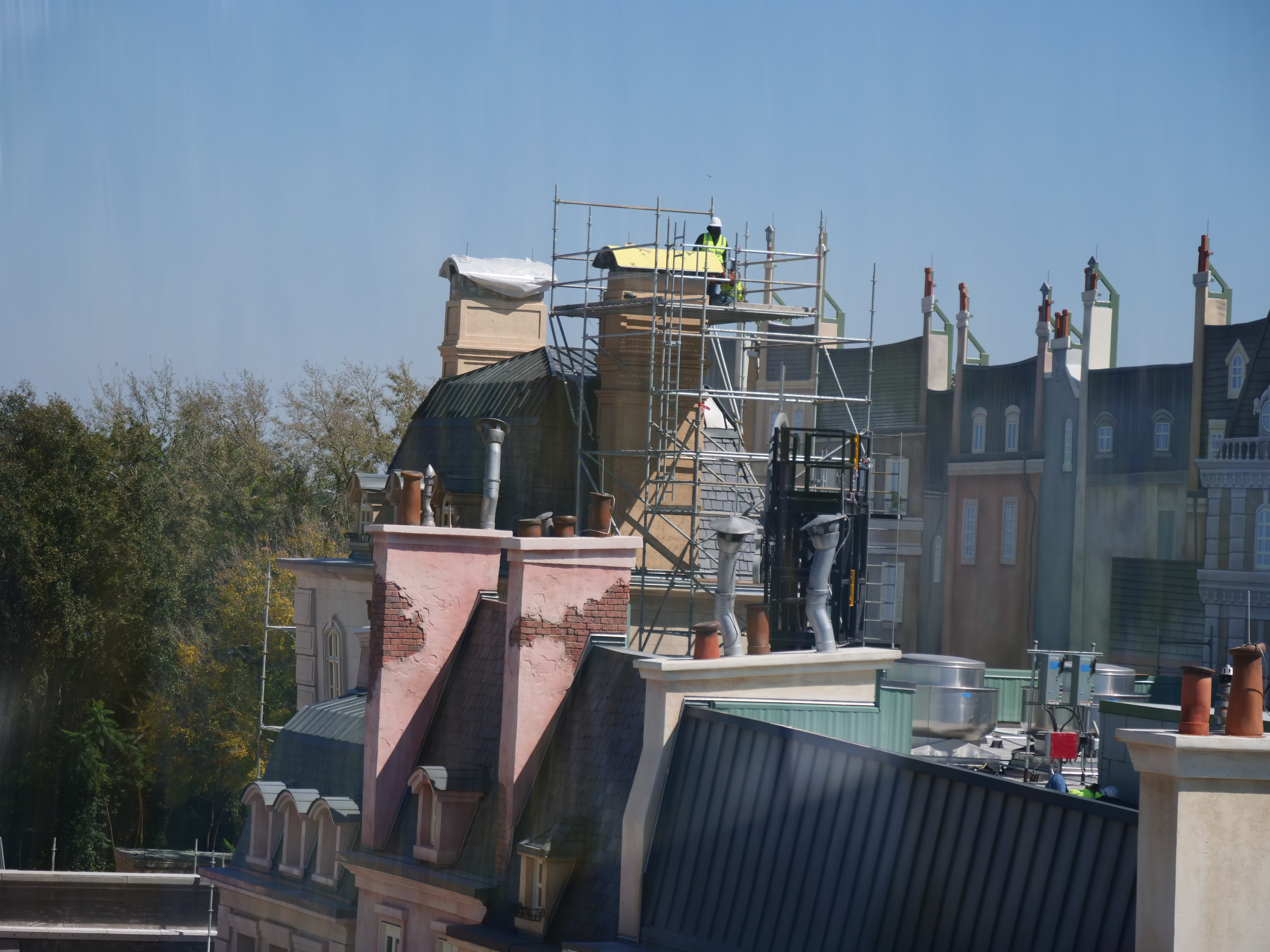 France Pavilion Construction