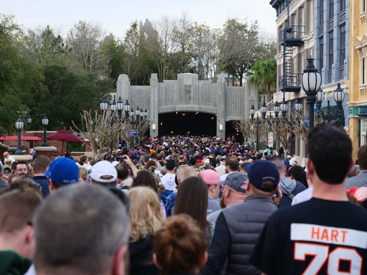 Galaxy's Edge Crowds