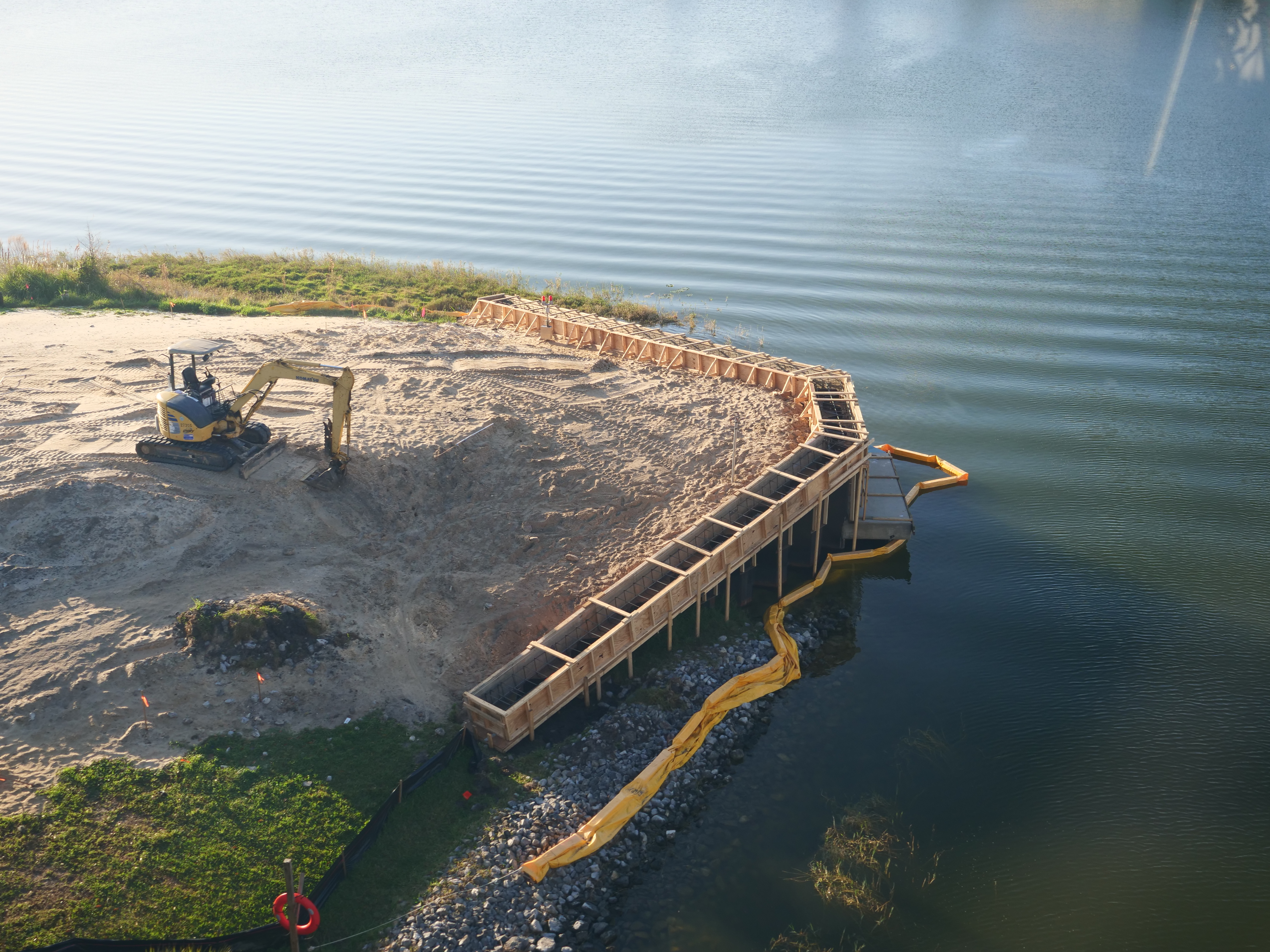 Grand Floridian Walkway Bridge Construction