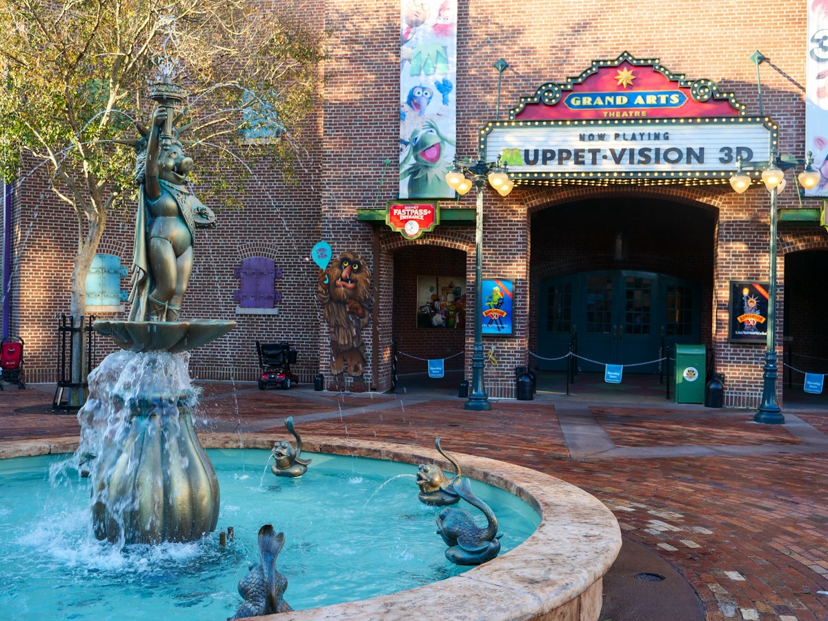 Muppet Vision Fountain