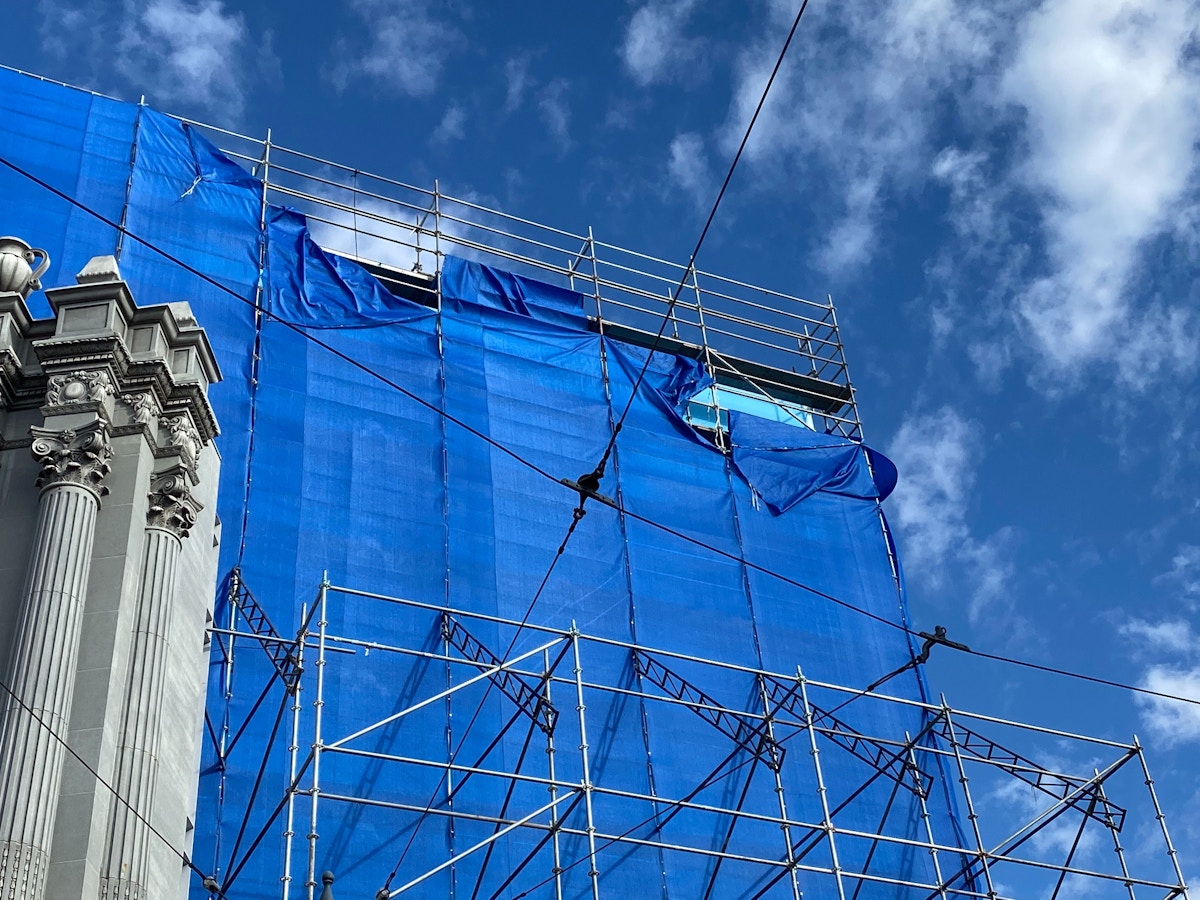 Hollywood Land Sky Backdrop Repainting