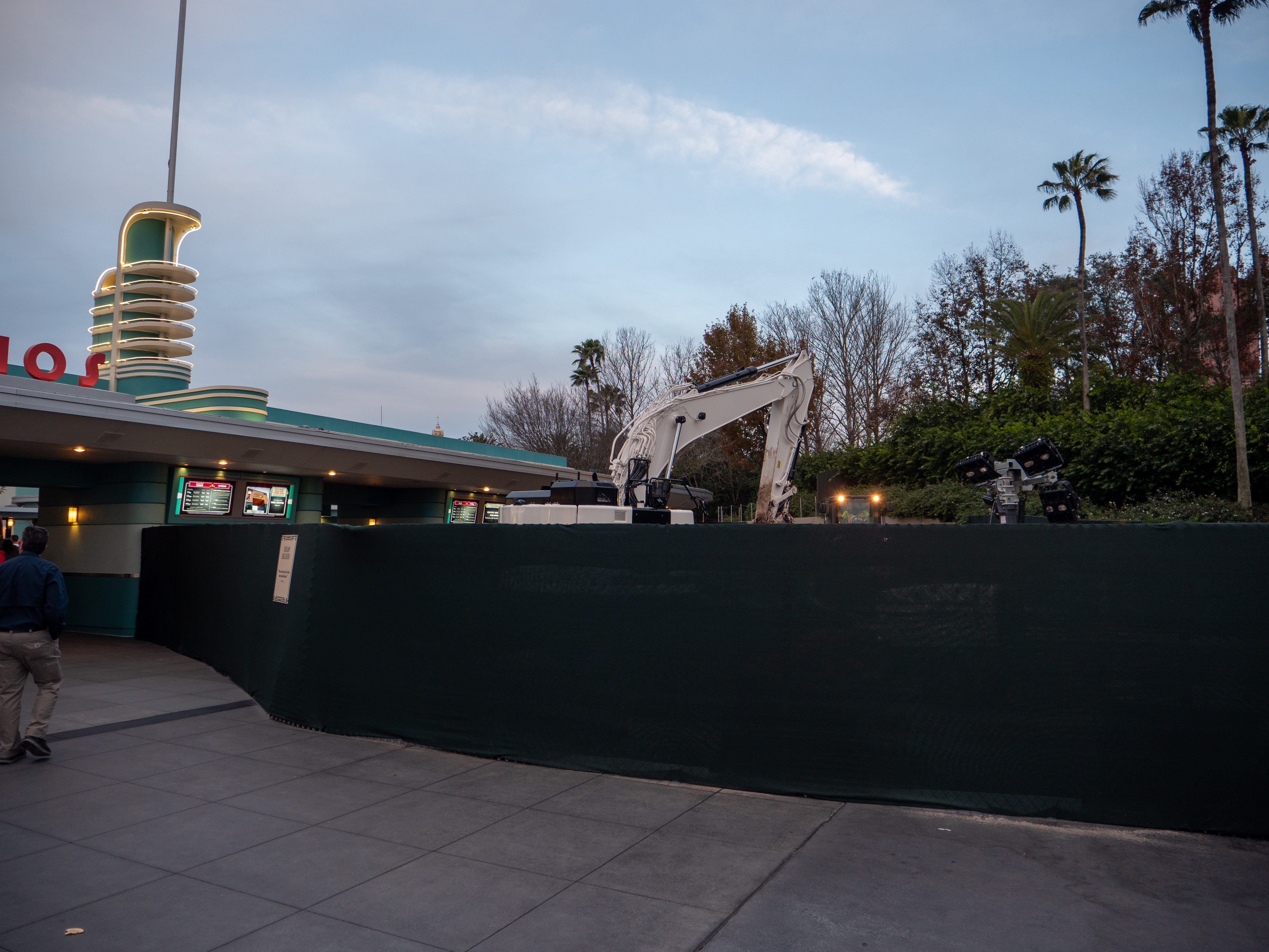 Hollywood Studios Entry Construction