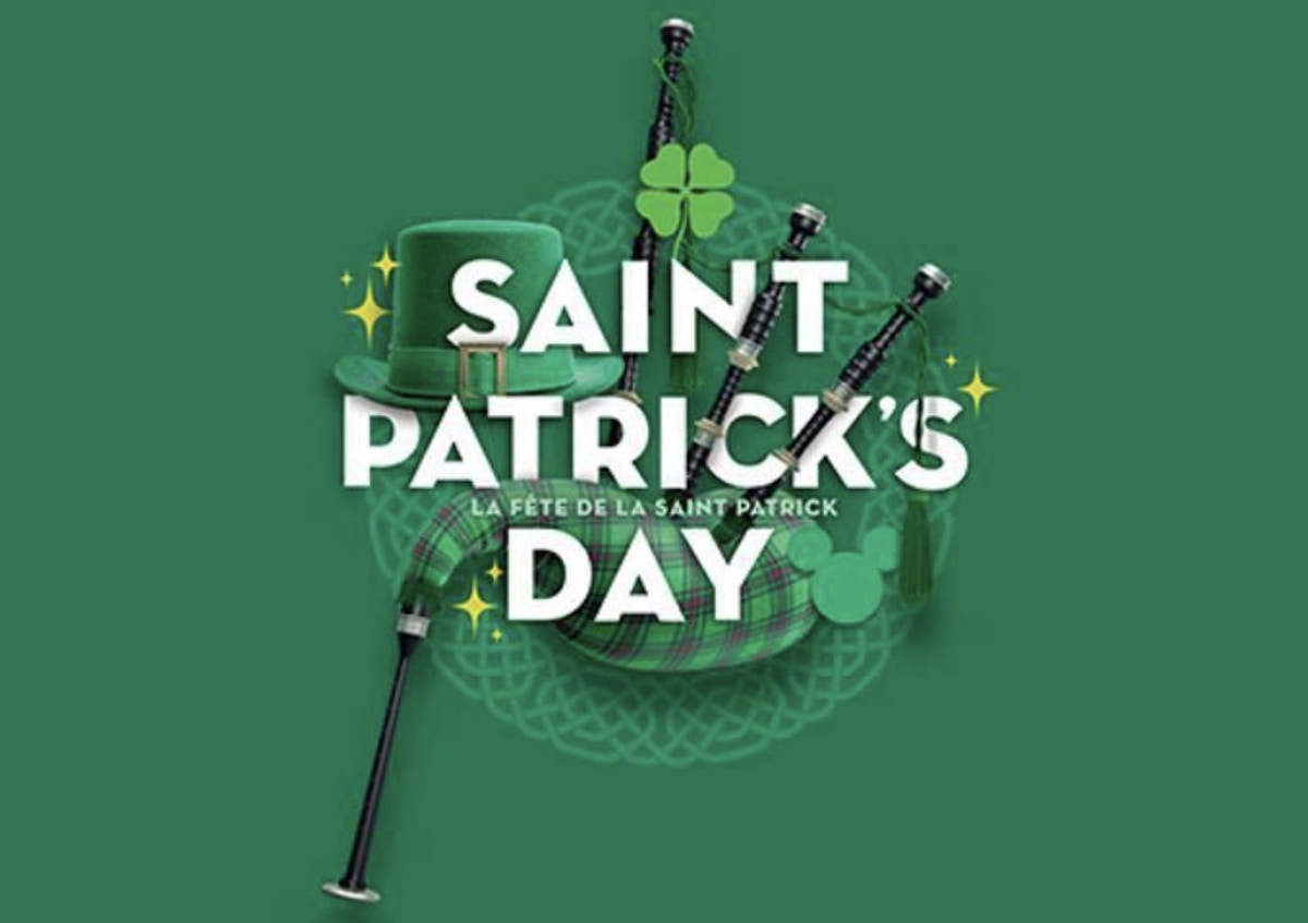 St. Patrick's Day Disneyland Paris Logo