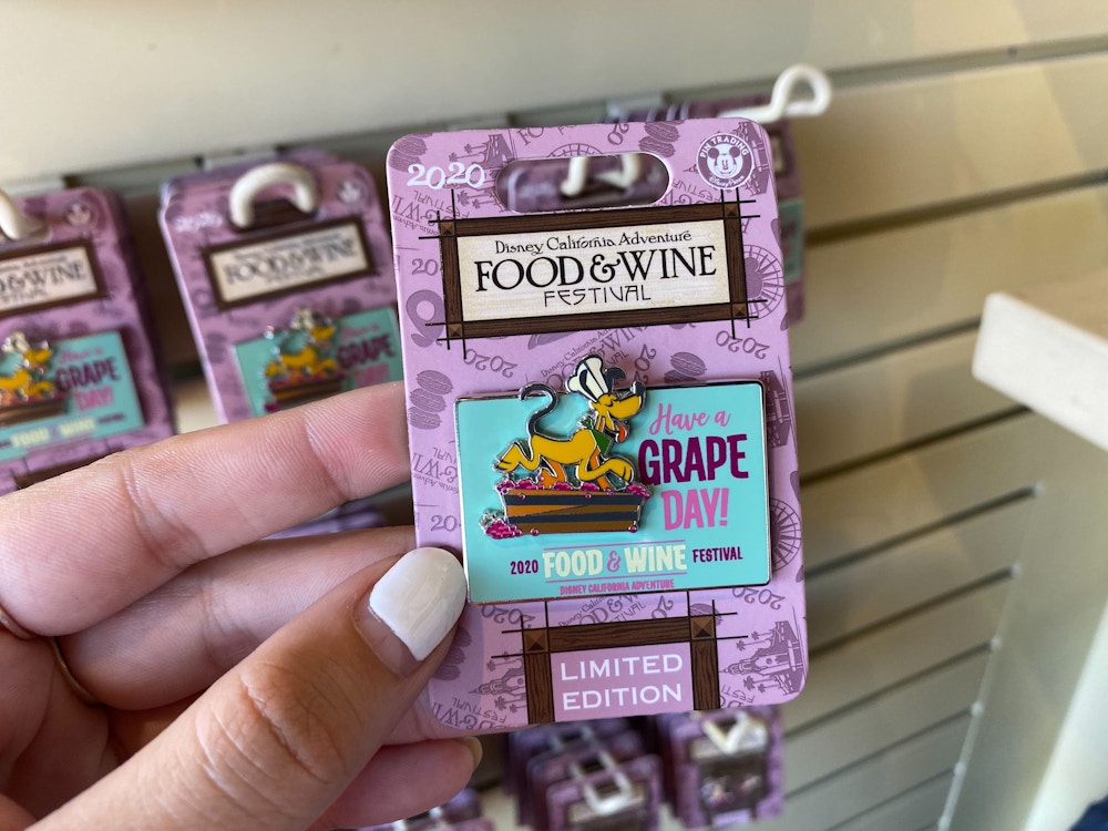Have a Grape Day Pin