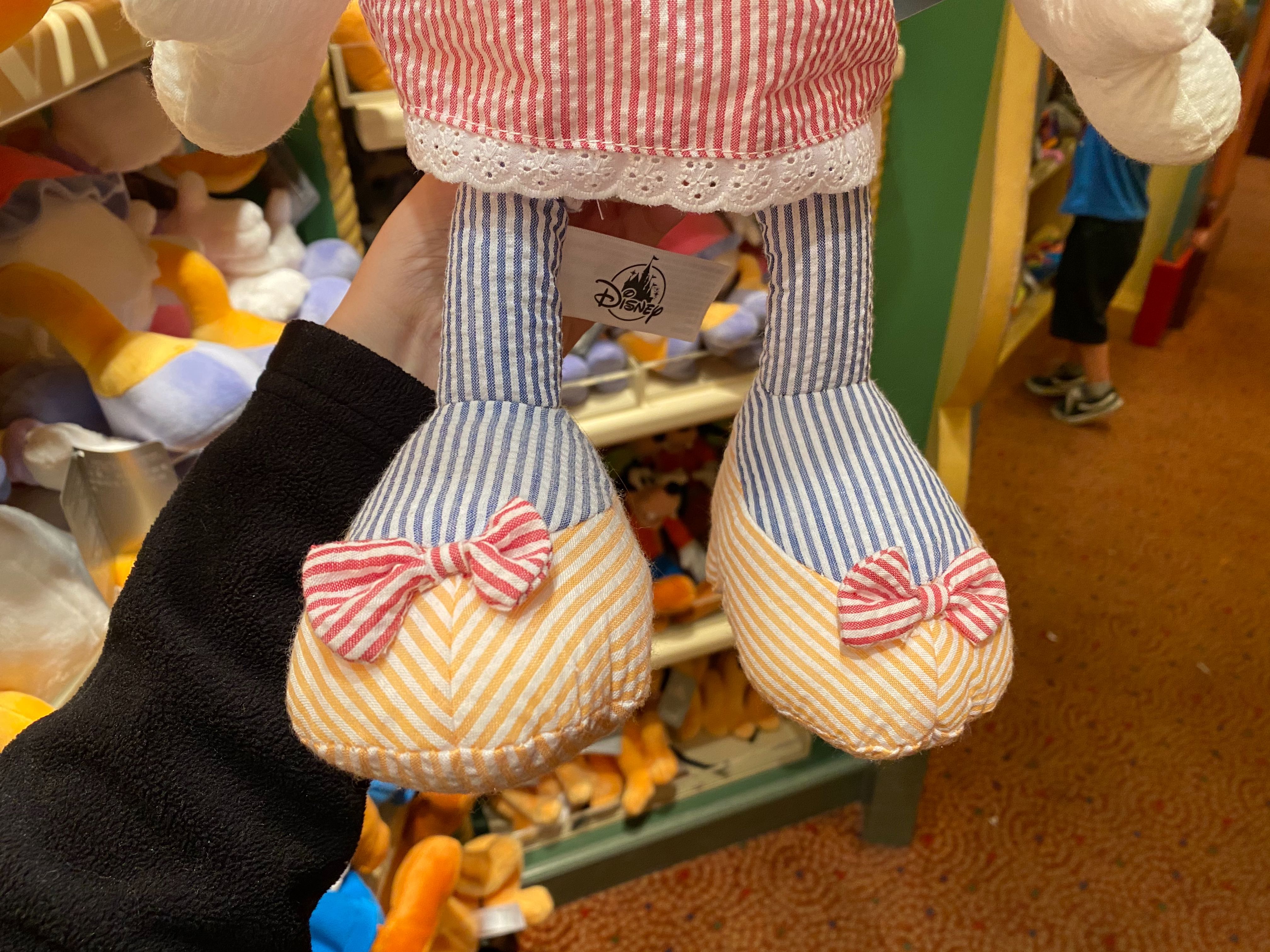 Minnie Pinstripe Plush