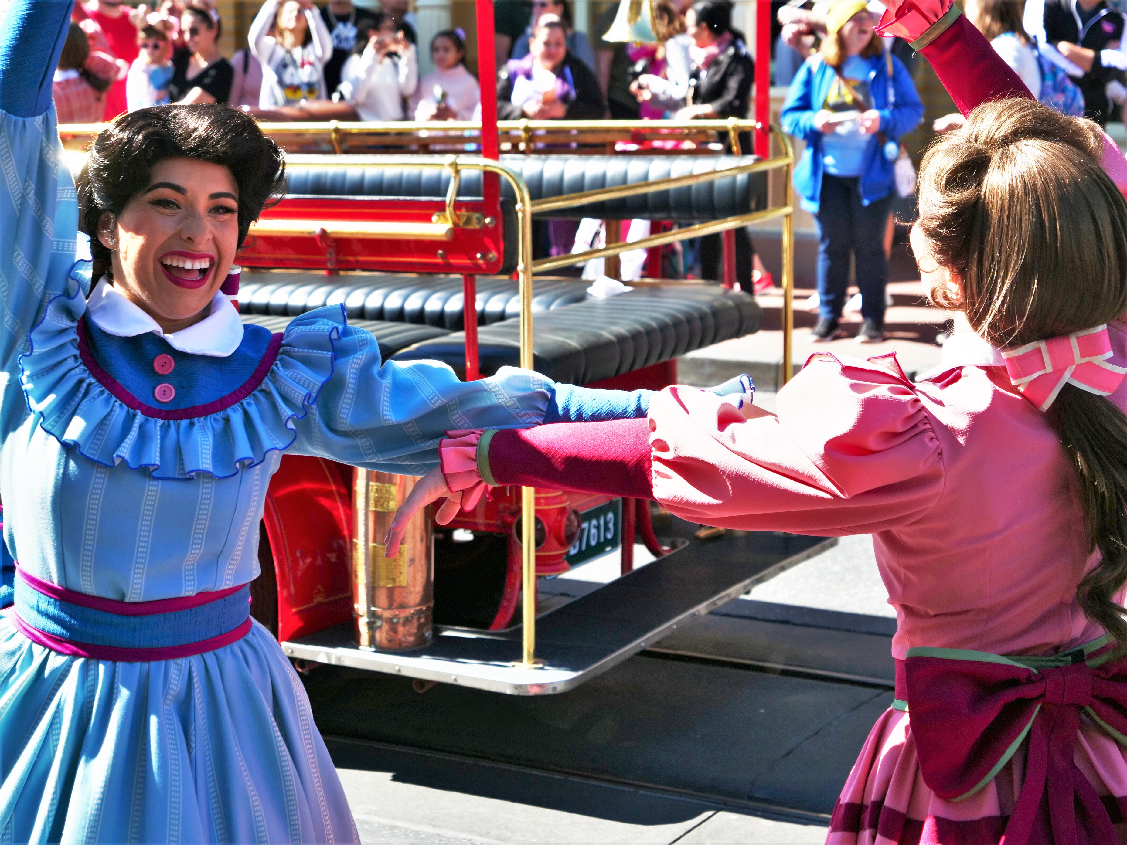 Main Street Trolley Show Dancers