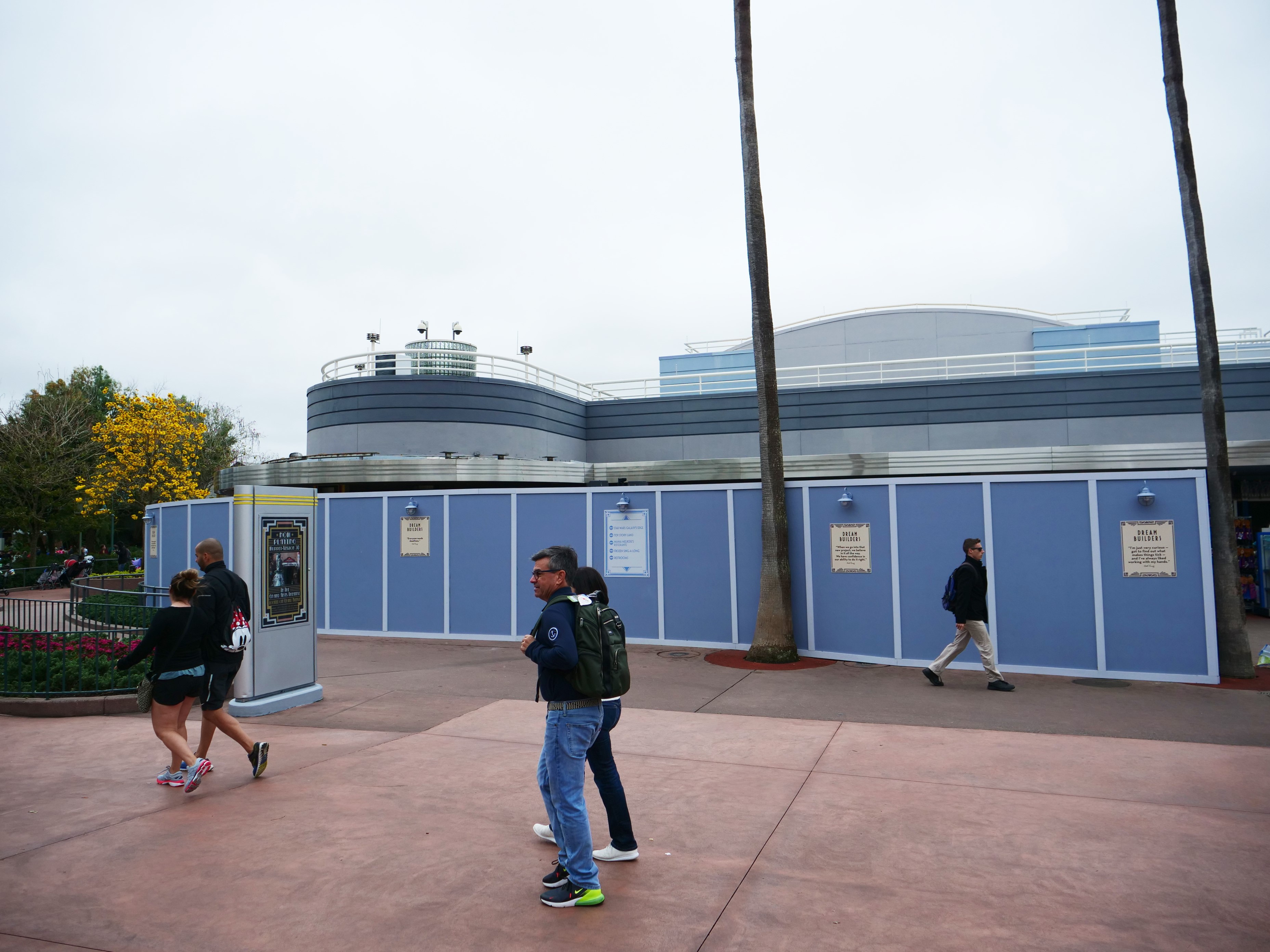 Mickey Shorts Theater Construction