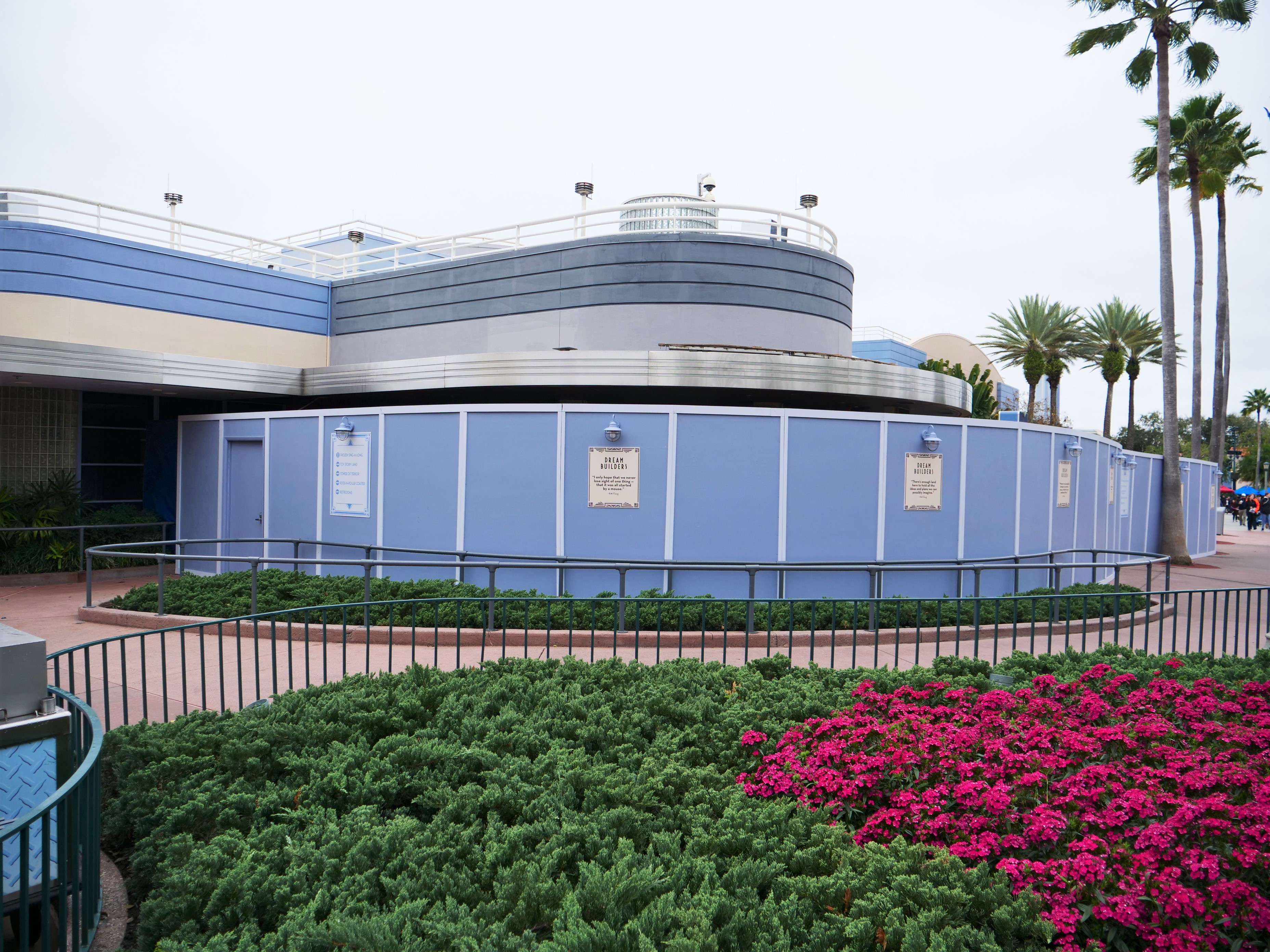 Mickey Shorts Theater Construction