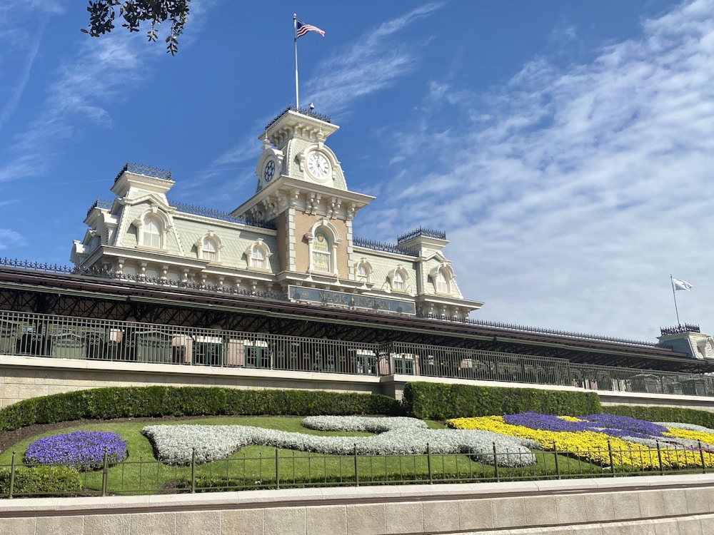 Magic kingdom entrance