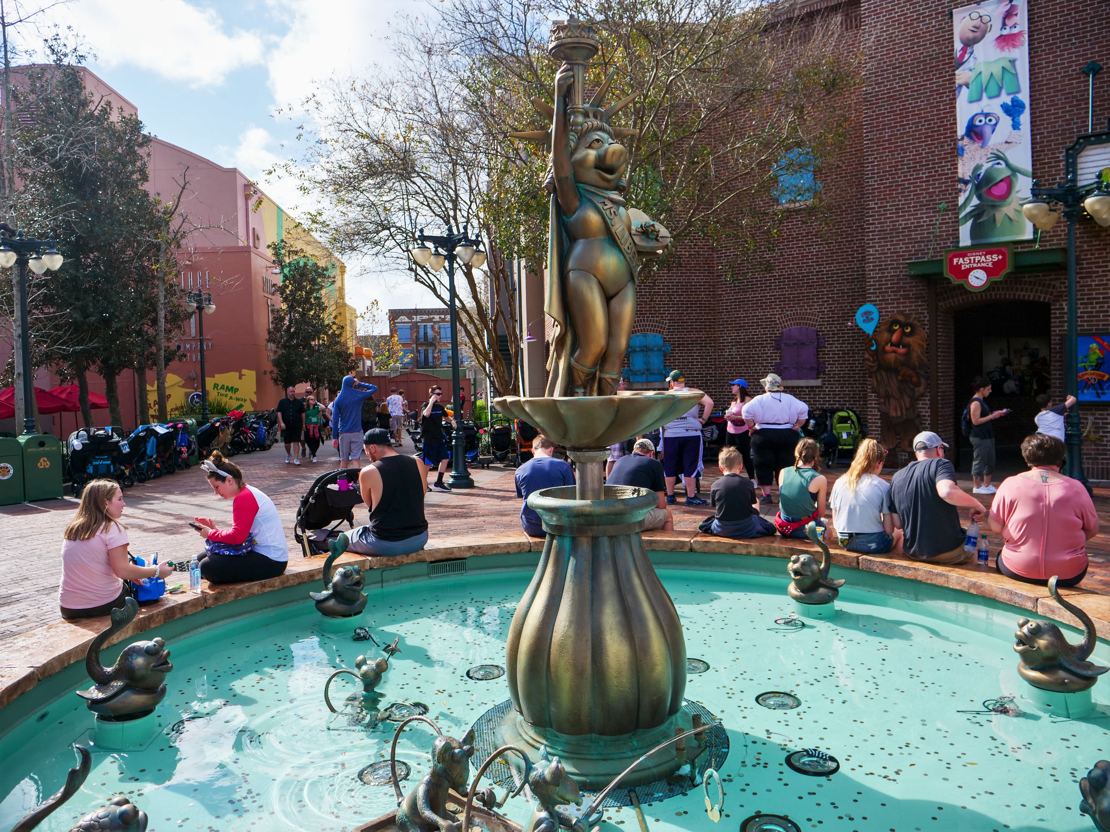 MuppetVision Fountain