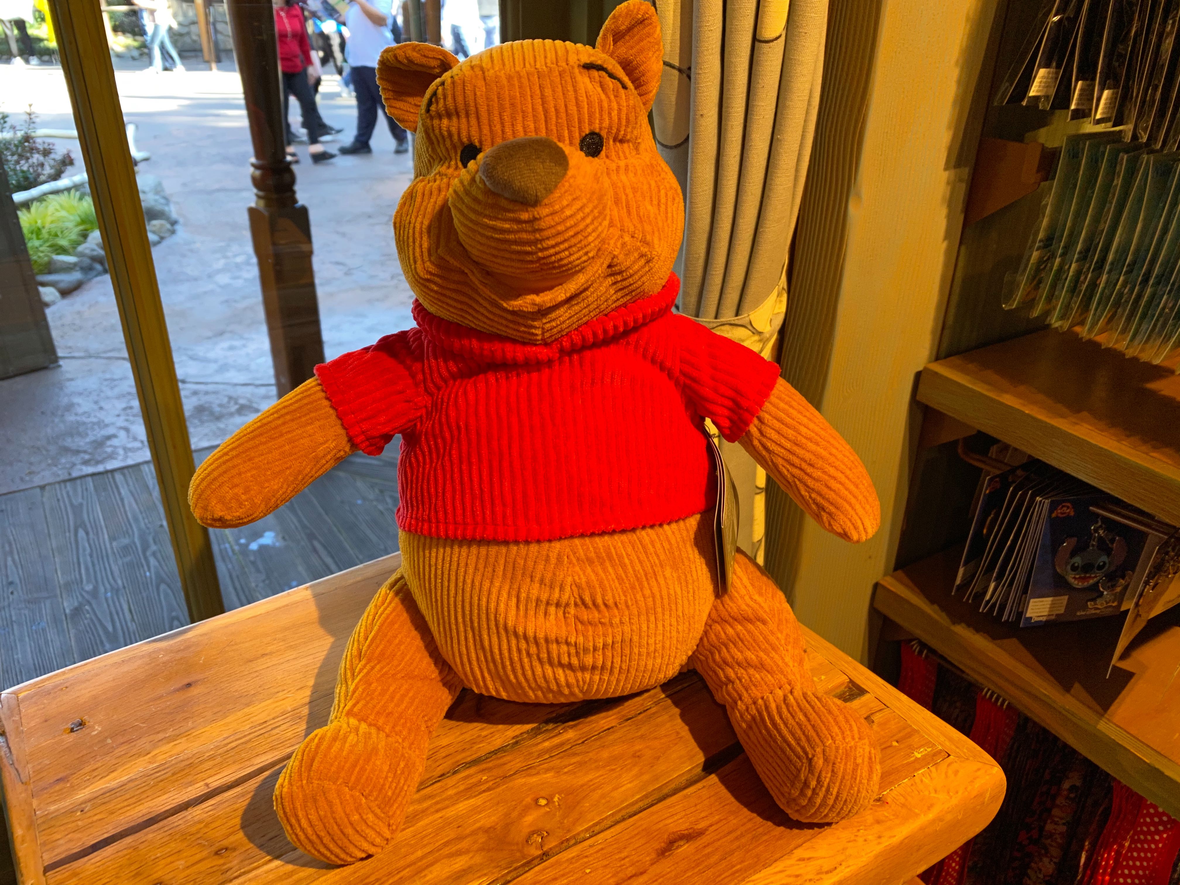 winnie the pooh corduroy plush