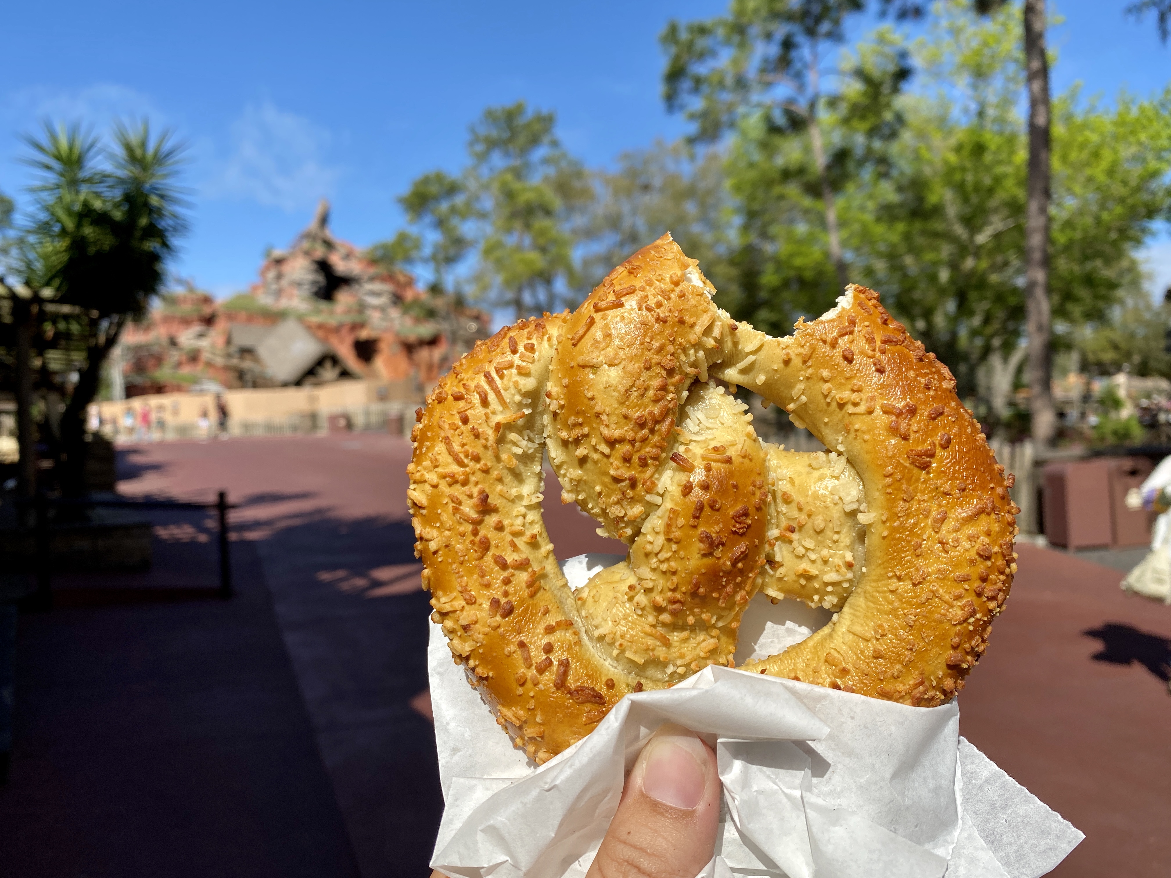 Splash mountain snack