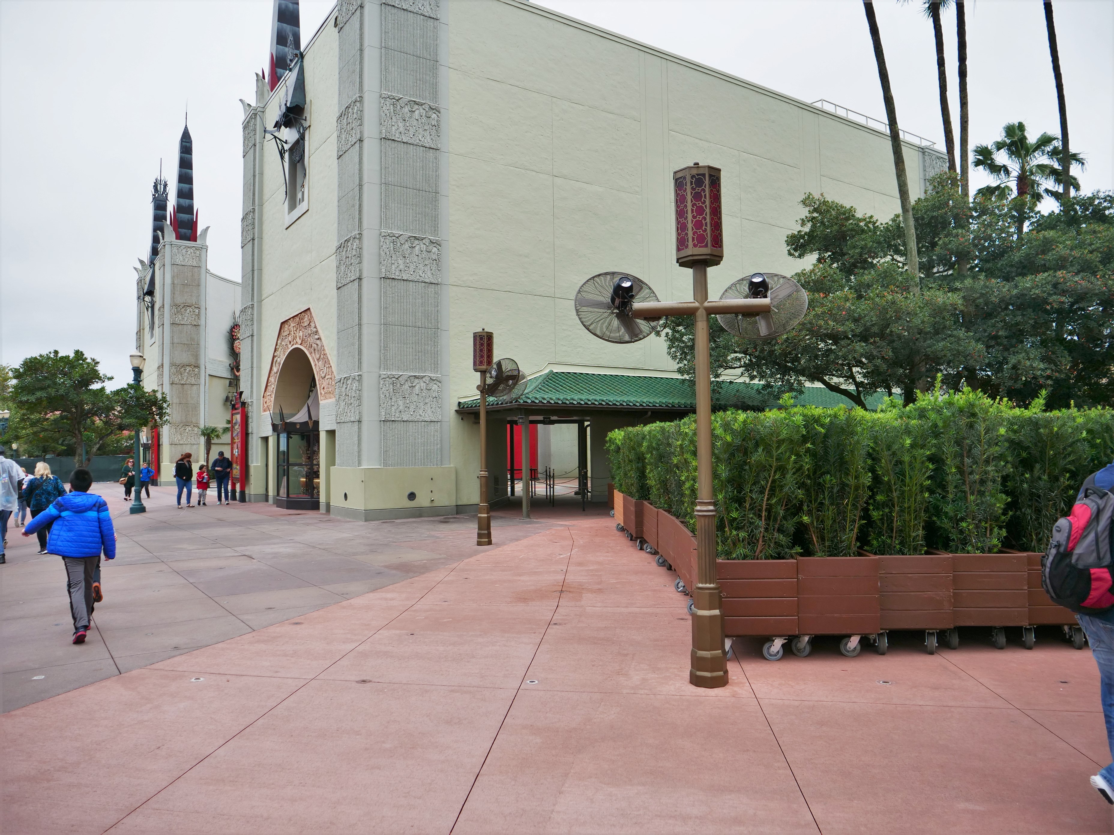 Rolling Planers Near Chinese Theater