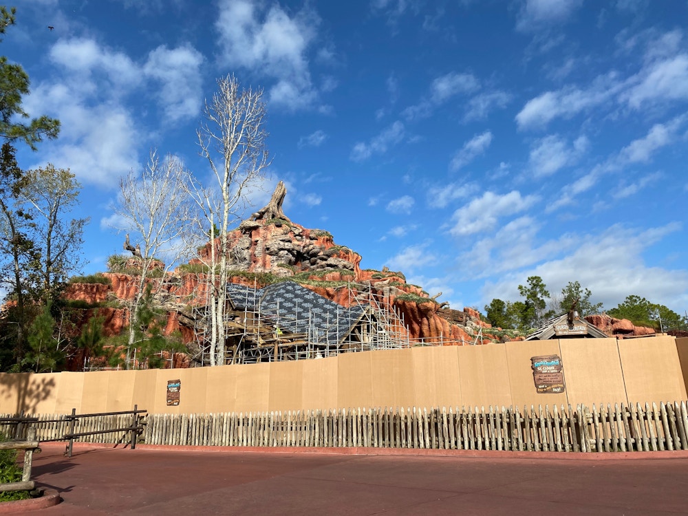 splash mountain refurb