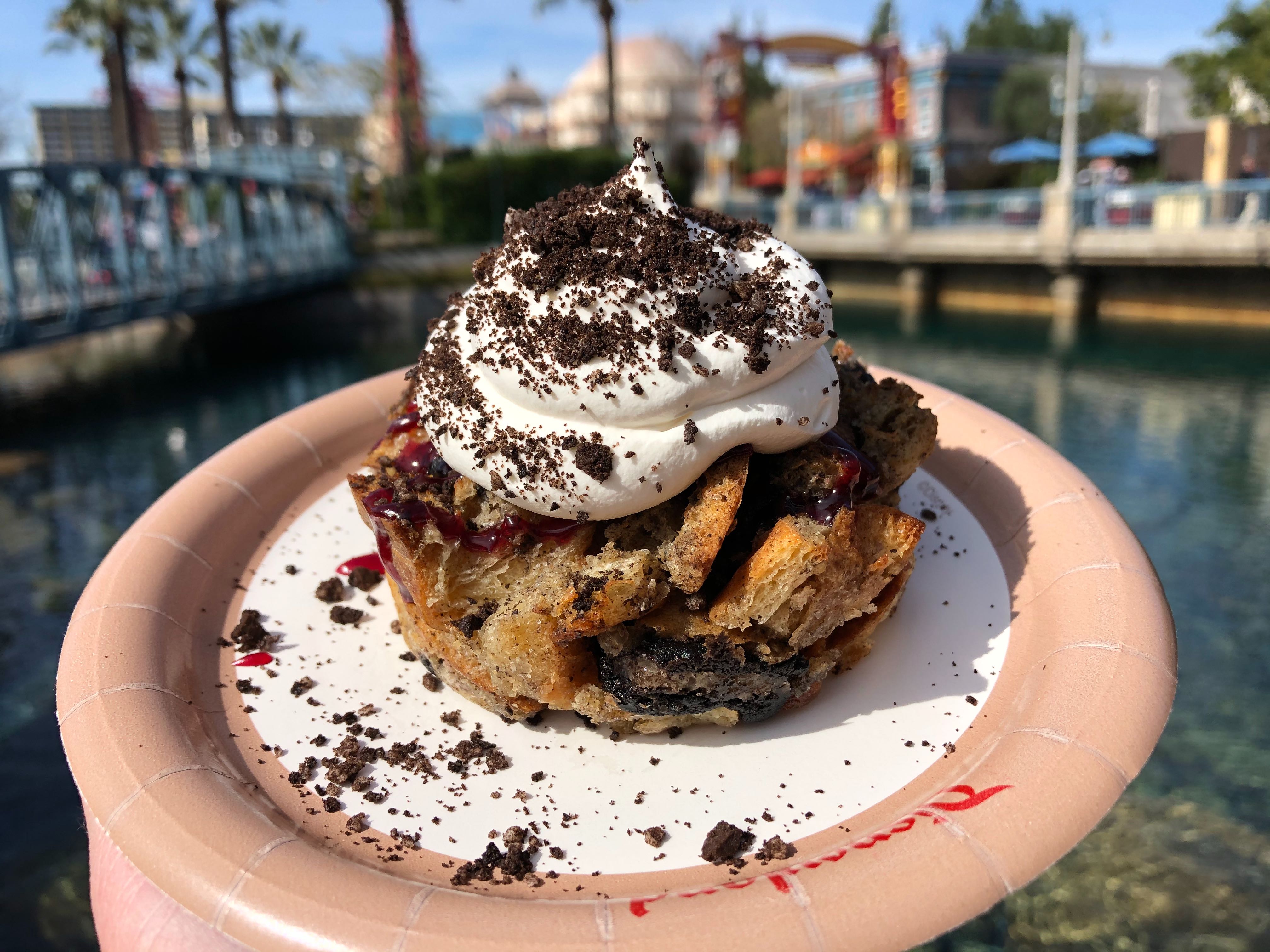 more artsy shots of the seasonal bread pudding in pacific wharf