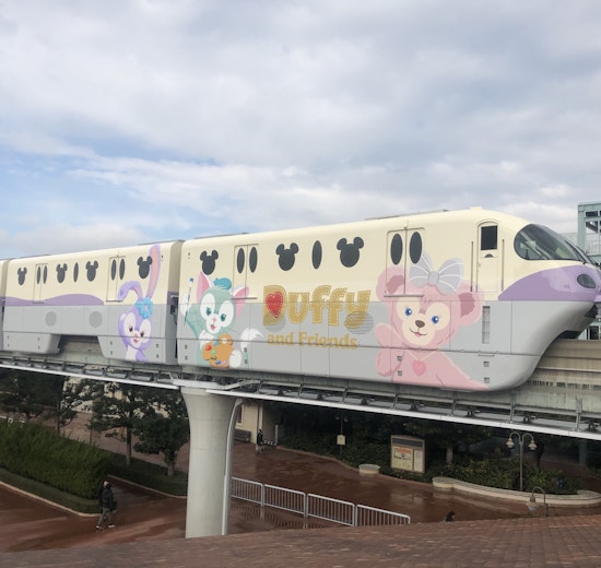 Tokyo Disney Resort Line Monorail Duffy