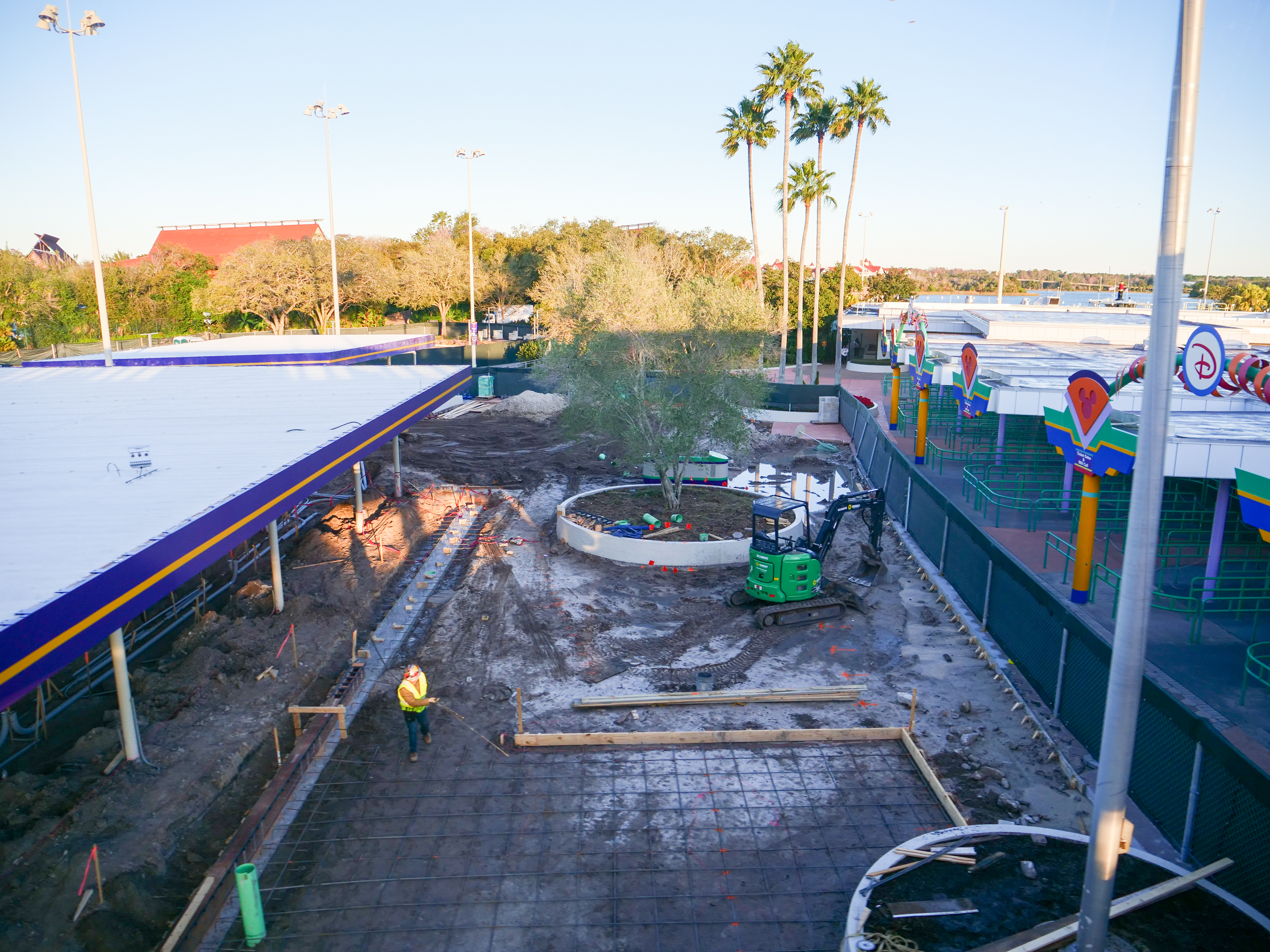 Transportation and Ticket Center Construction