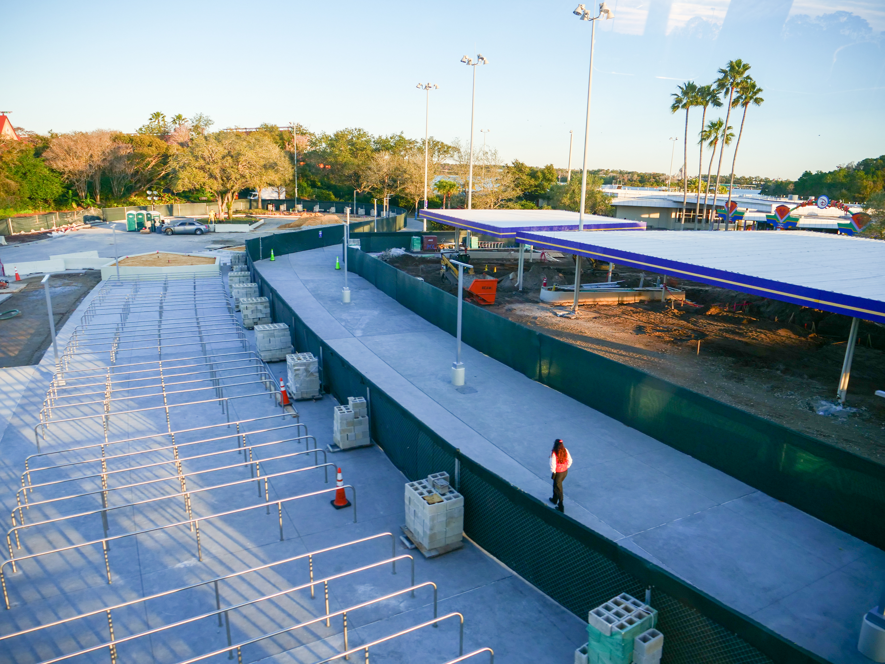Transportation and Ticket Center Construction