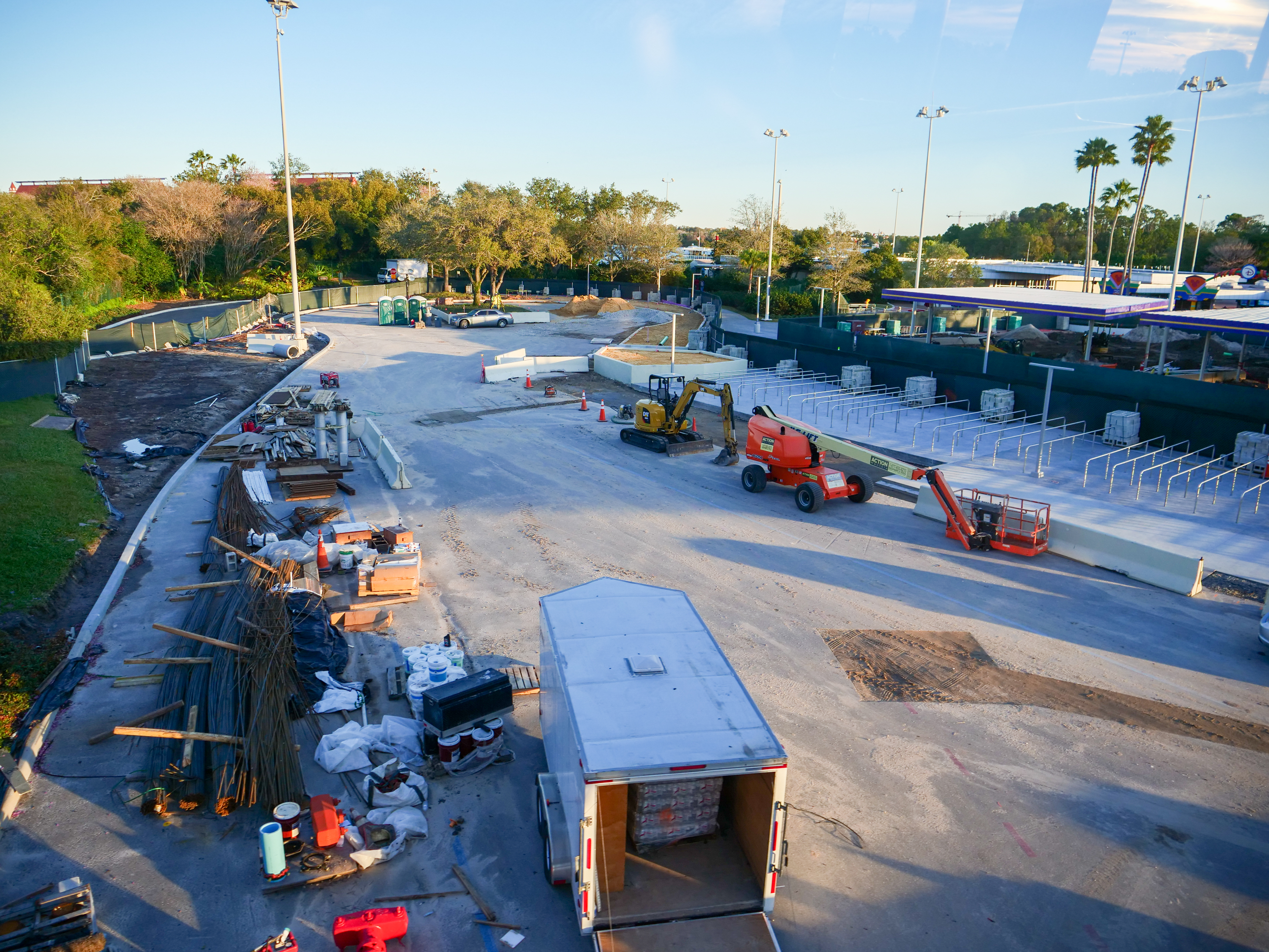 Transportation and Ticket Center Construction