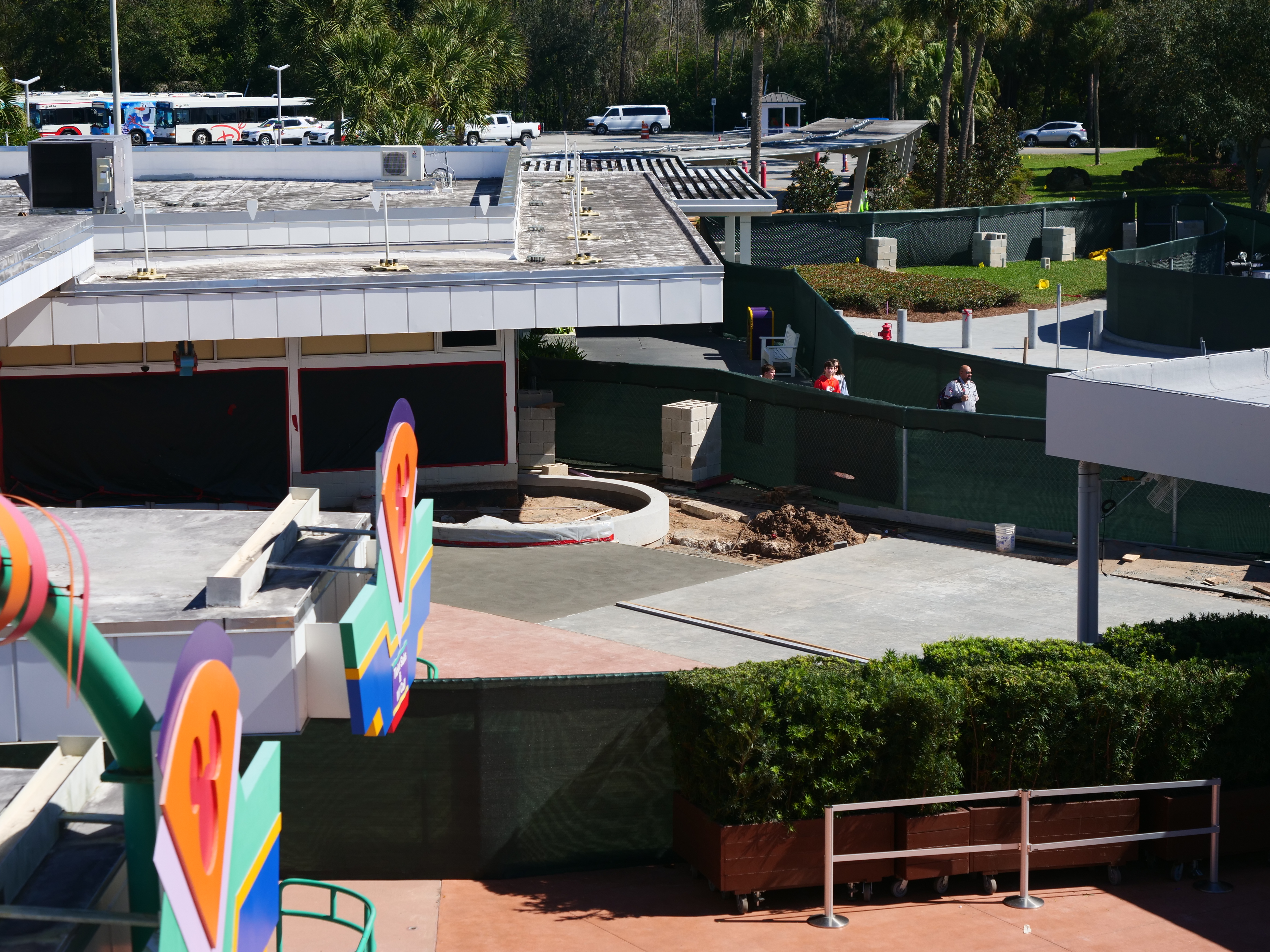 Transportation and Ticket Center Construction