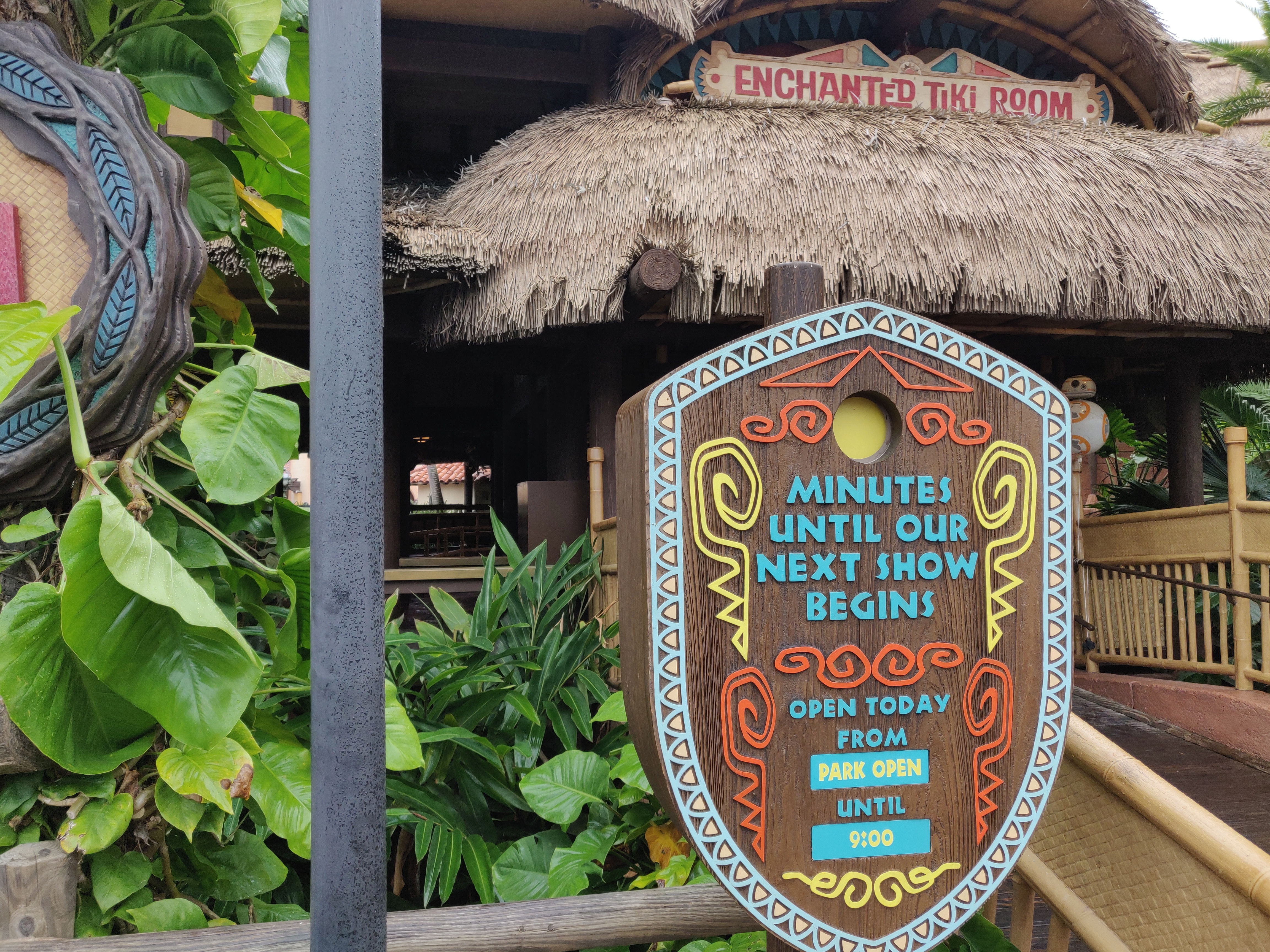Tiki Room Mystery Wait Time